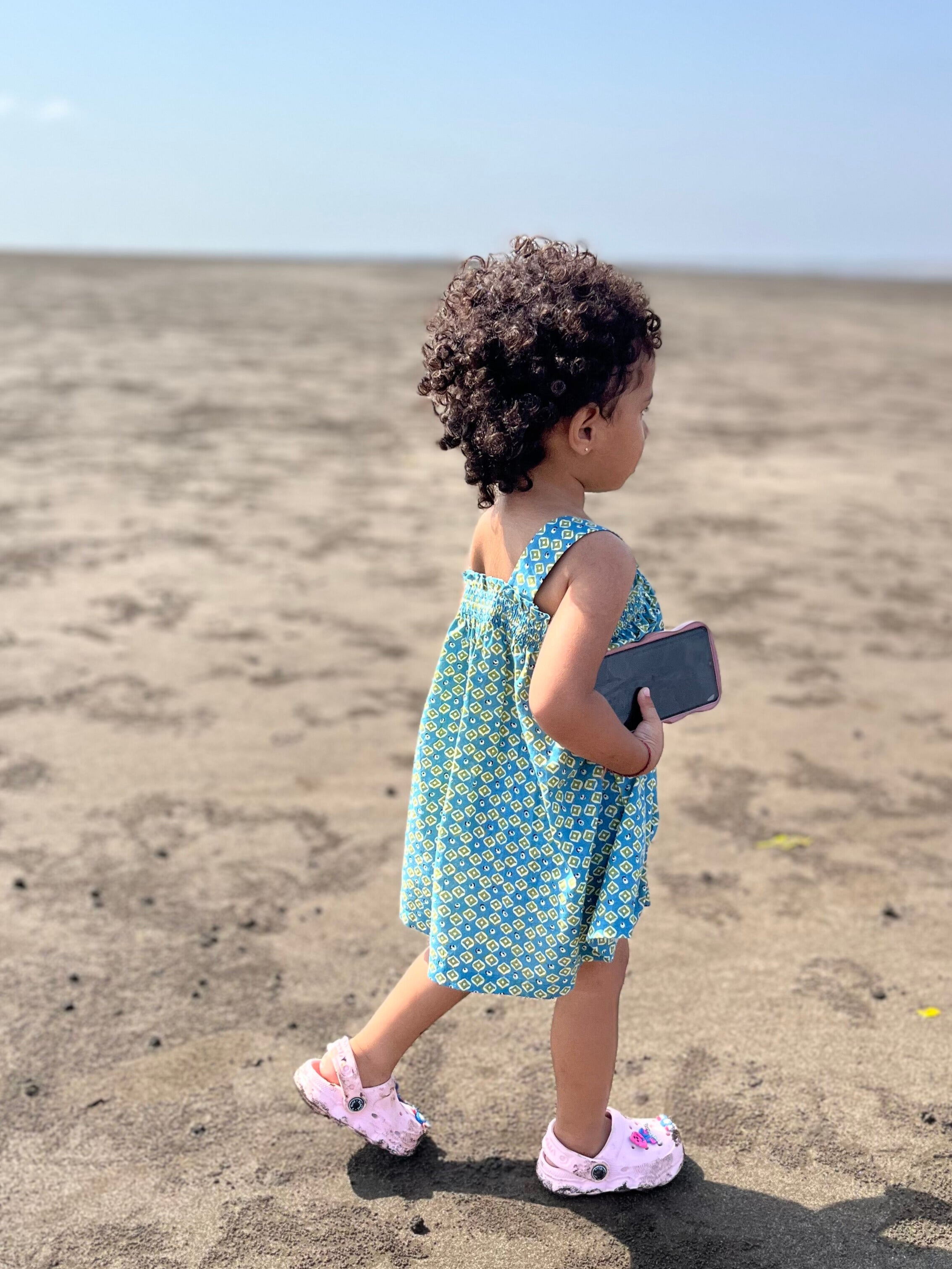 OCEAN DOTS DRESS