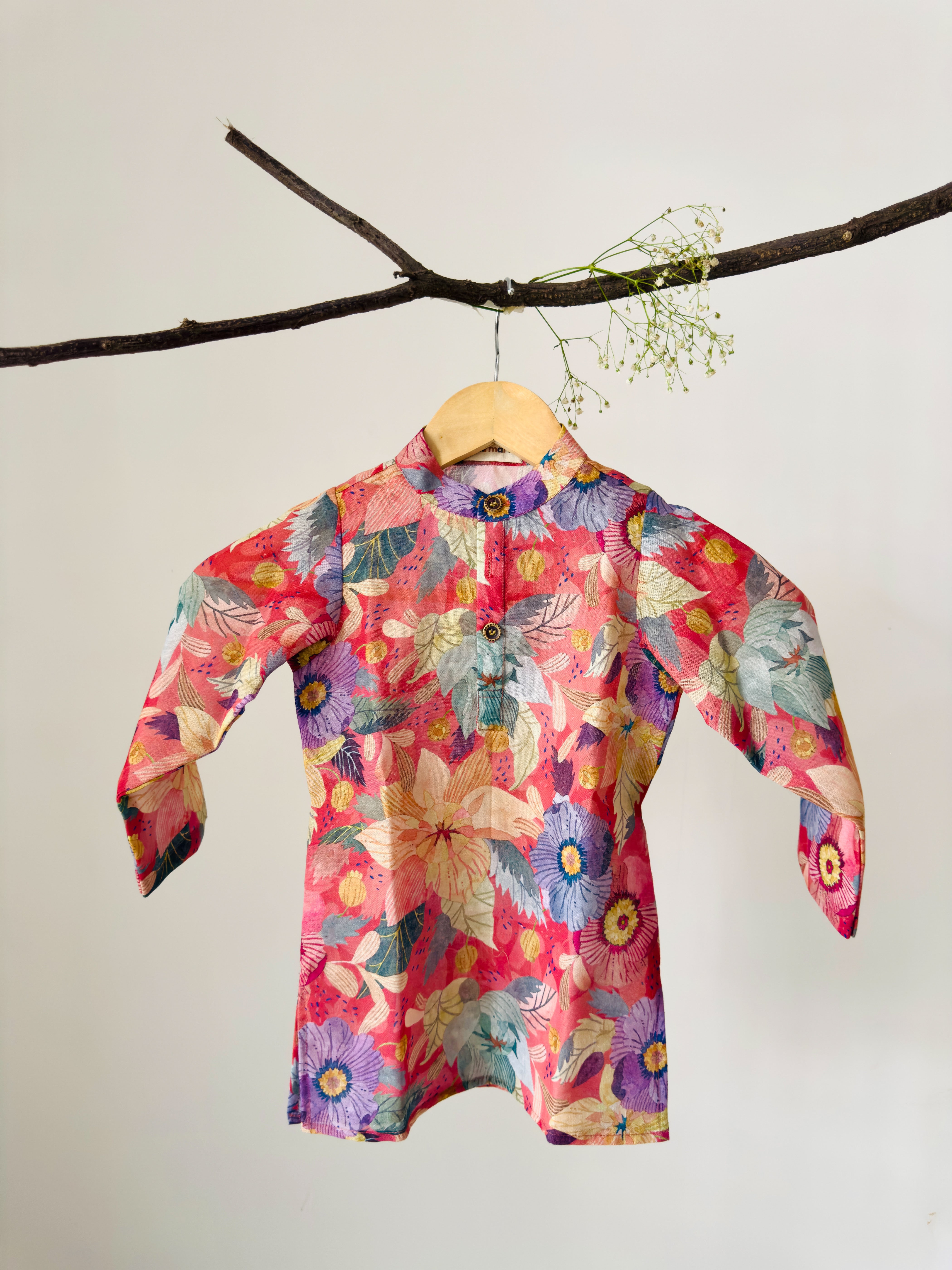 Cotton kurta set for boys