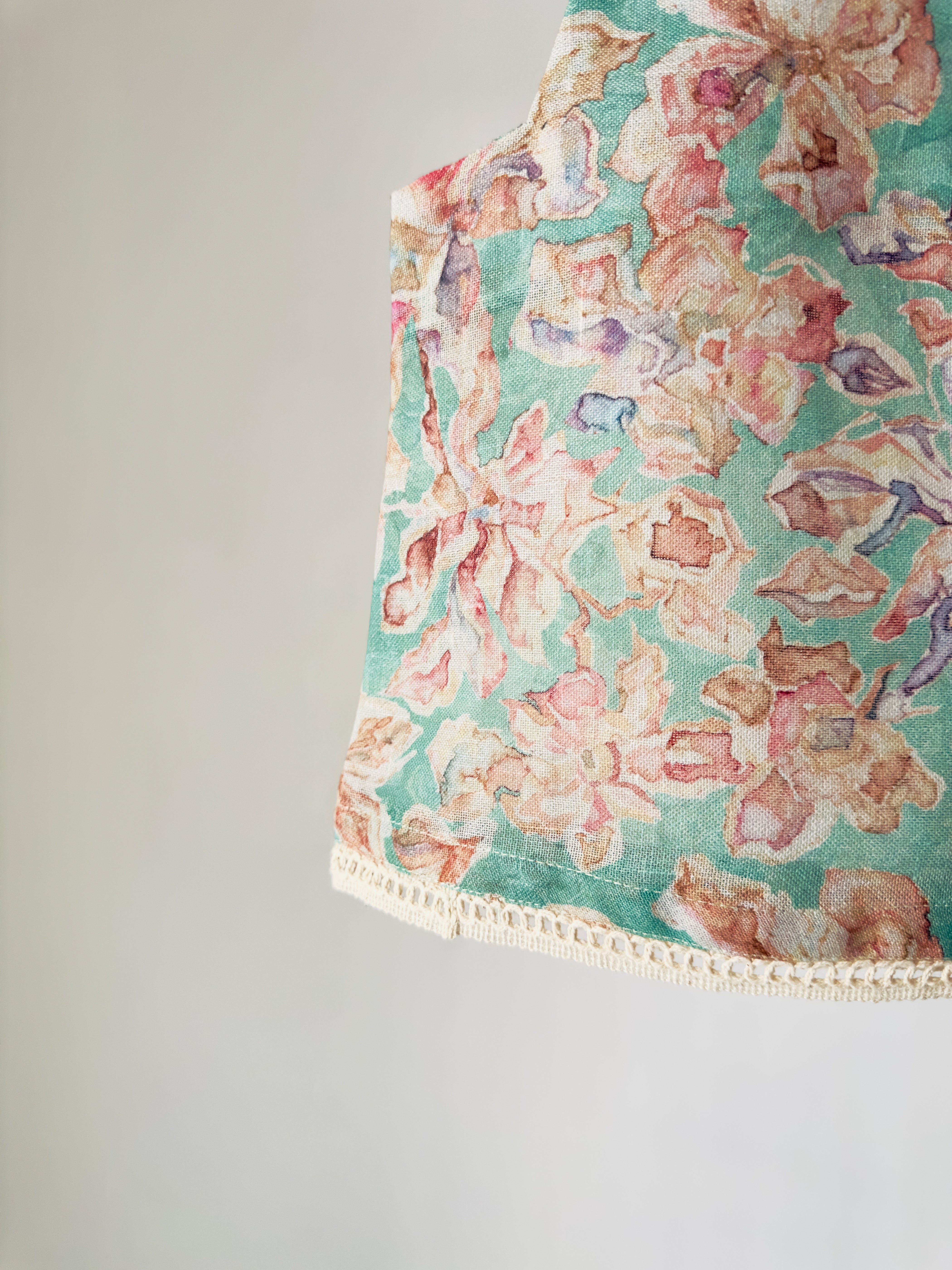 Blossom Teal Floral Cotton Co-ord Set