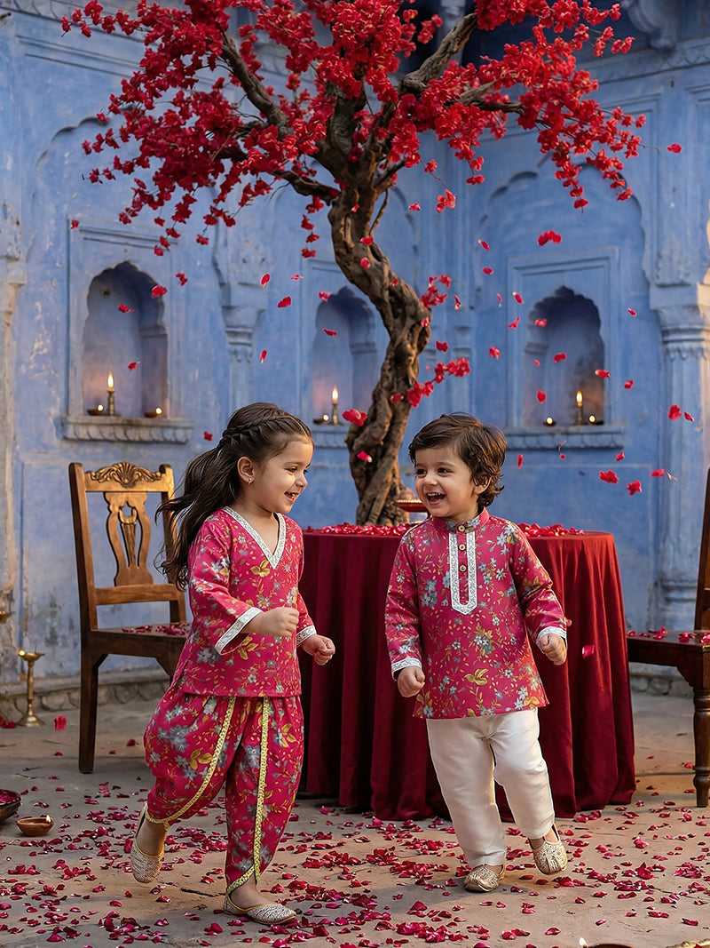 MiniMarvel “Royal Gulnaar” Festive Twin Set