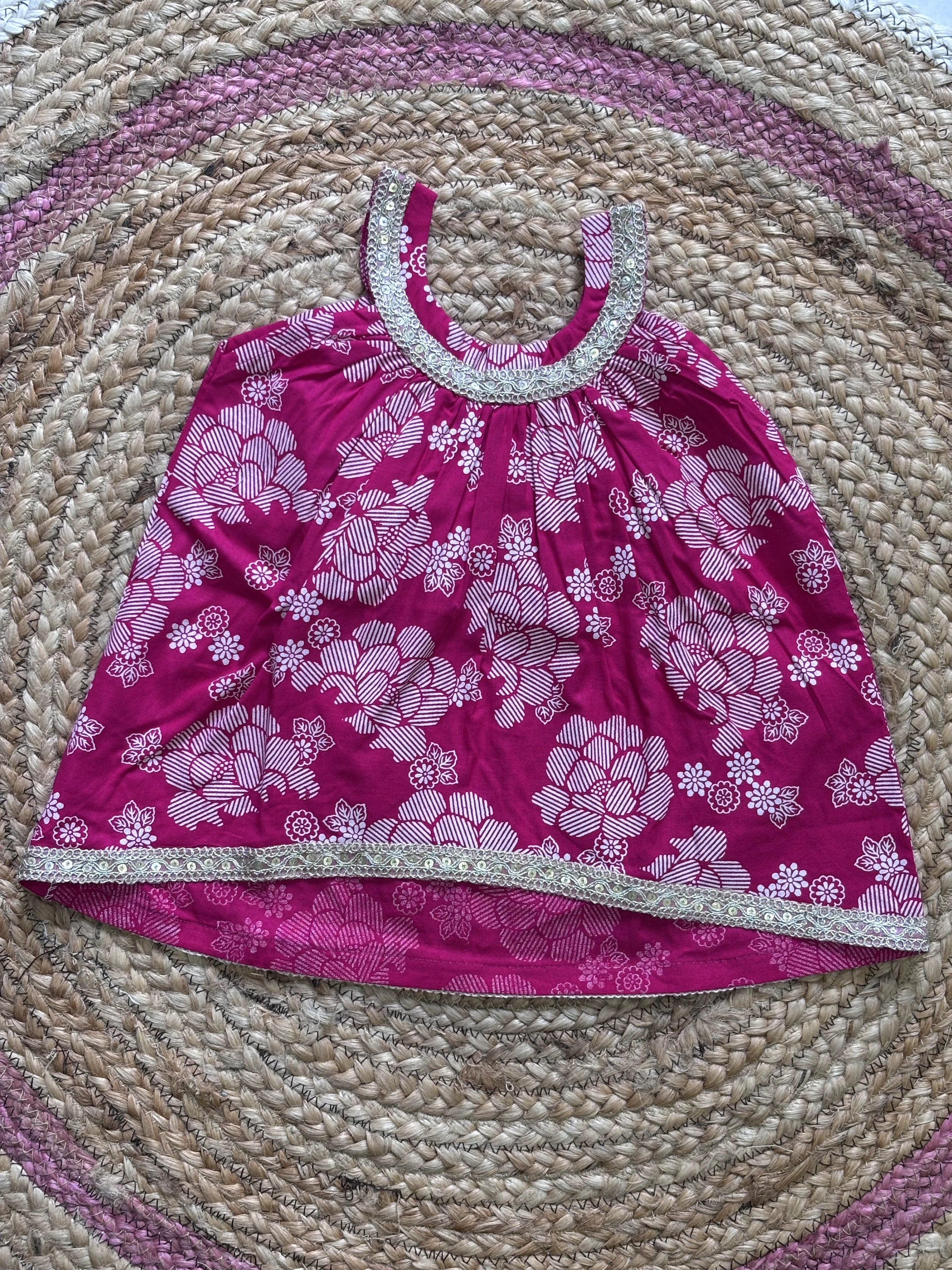 Roselle Charm Palazzo Set