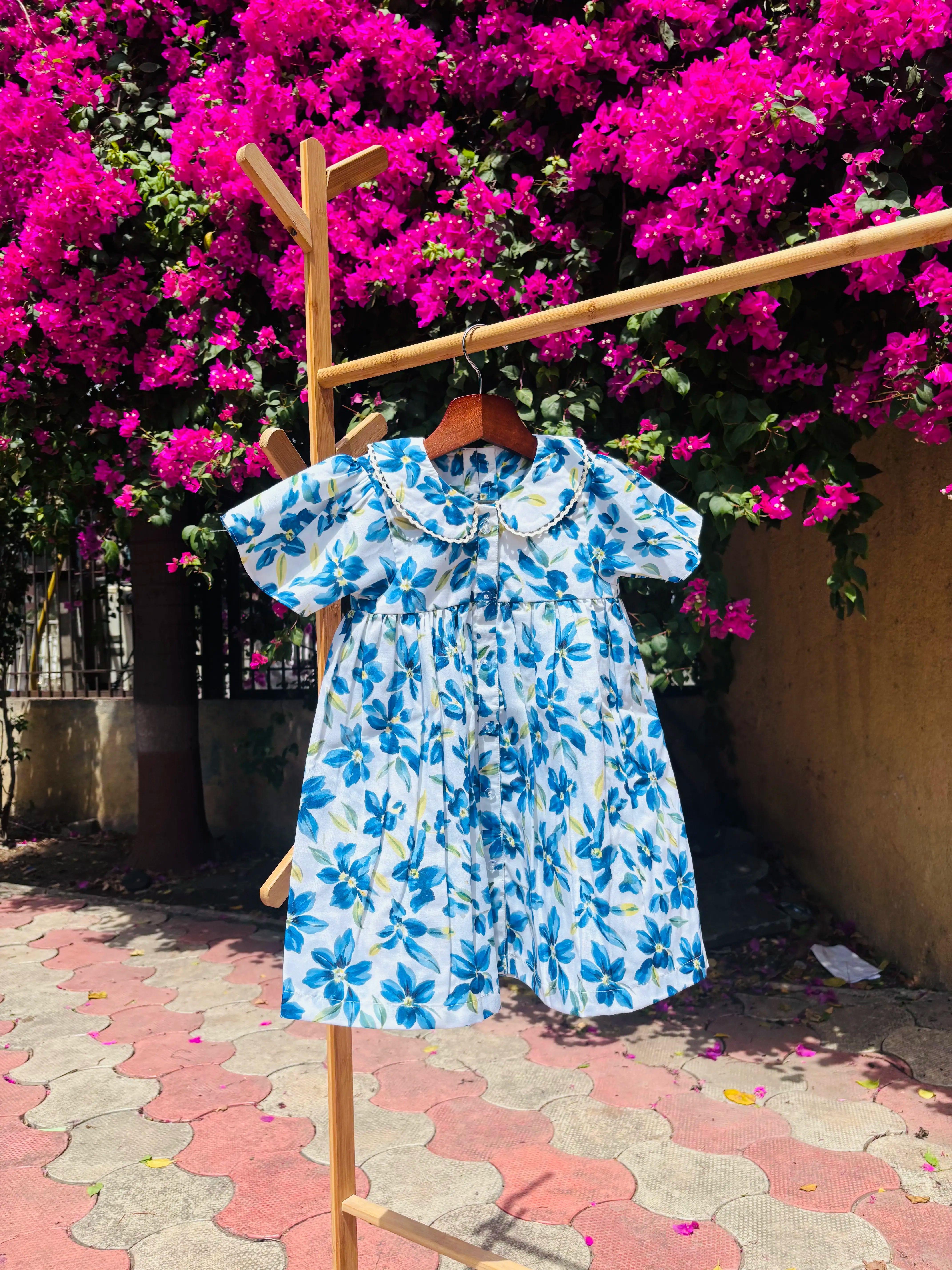 Little Bluebell Floral Dress