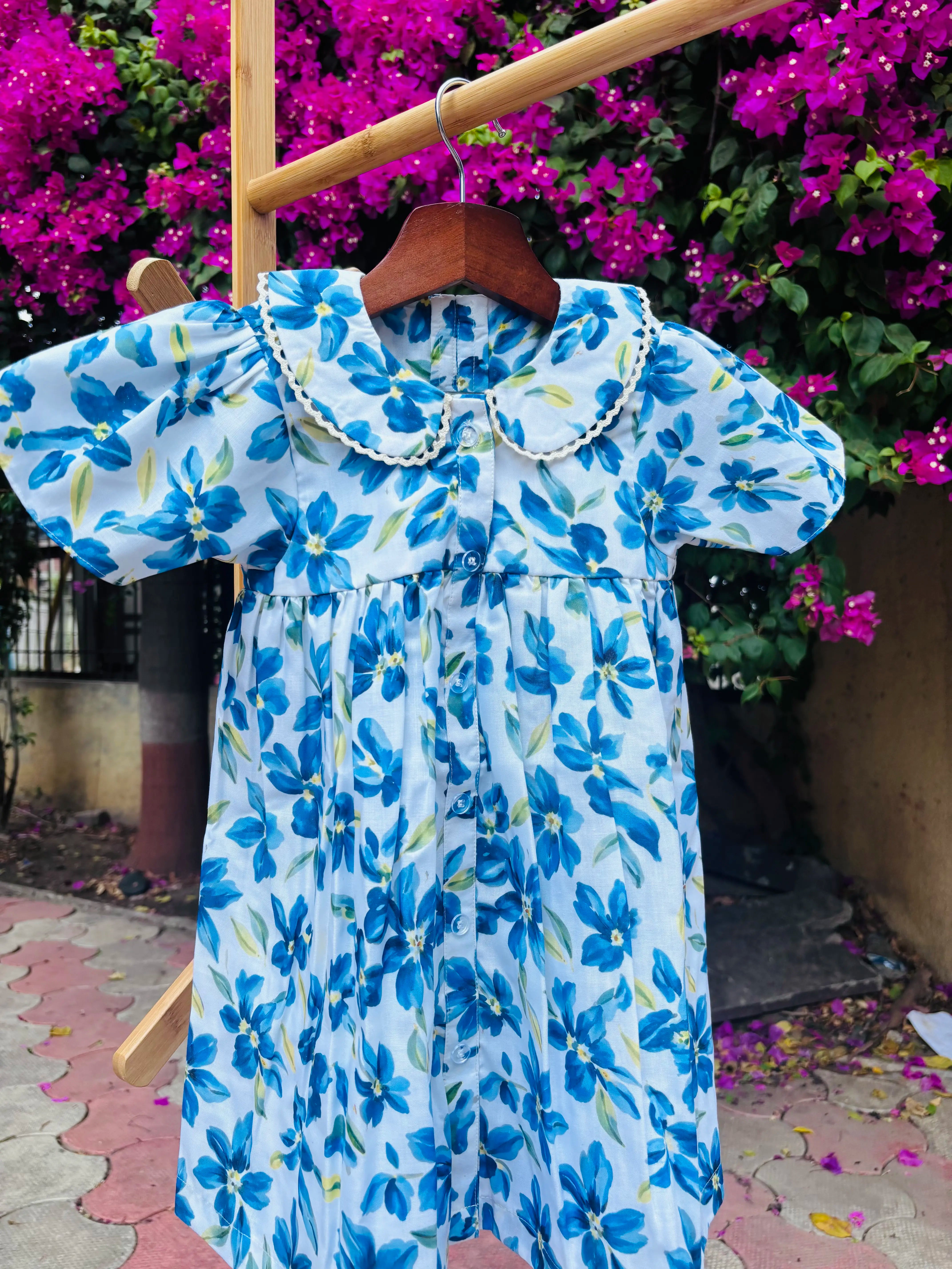 Little Bluebell Floral Dress