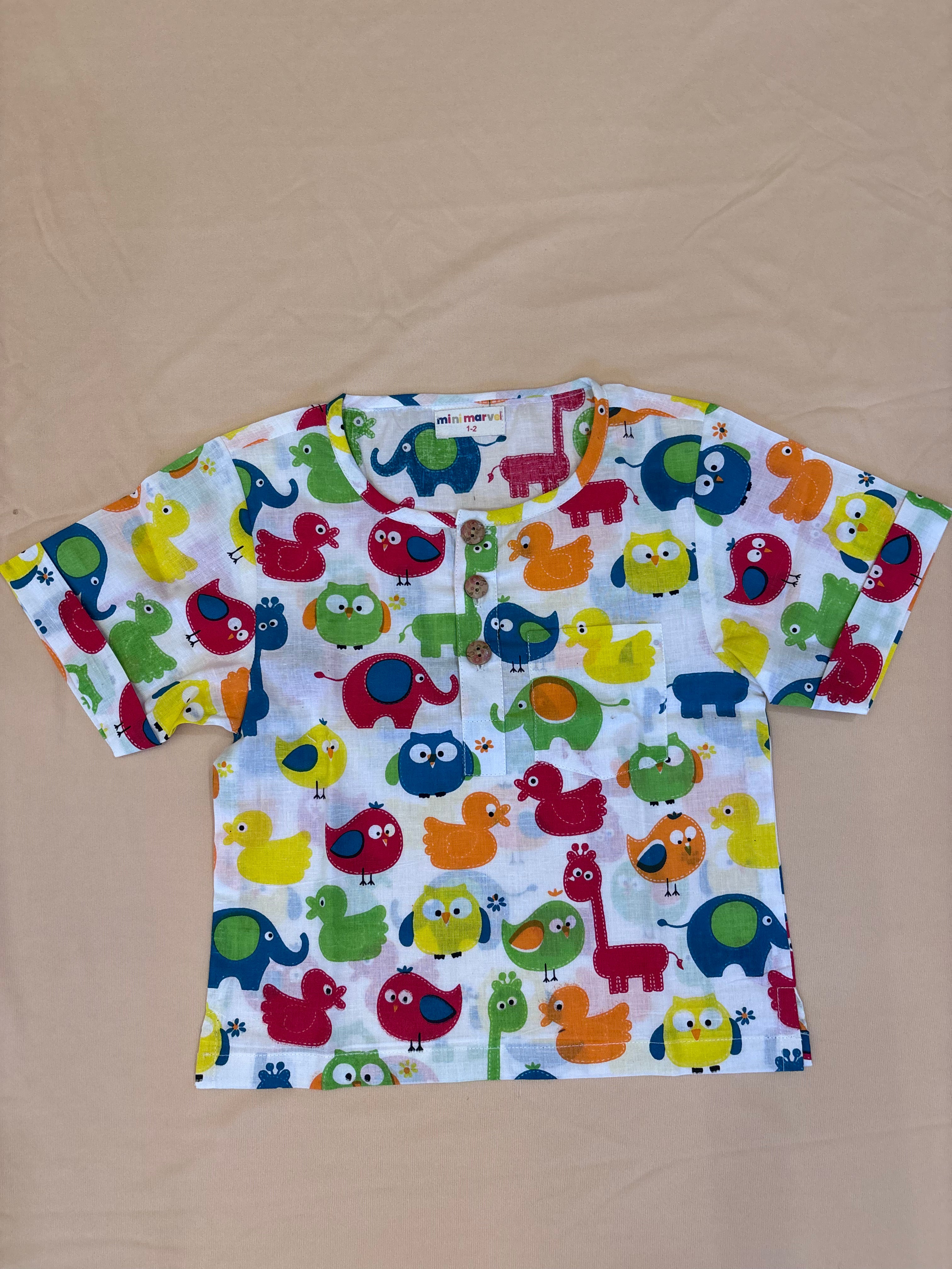 Mini duck print co-ord set
