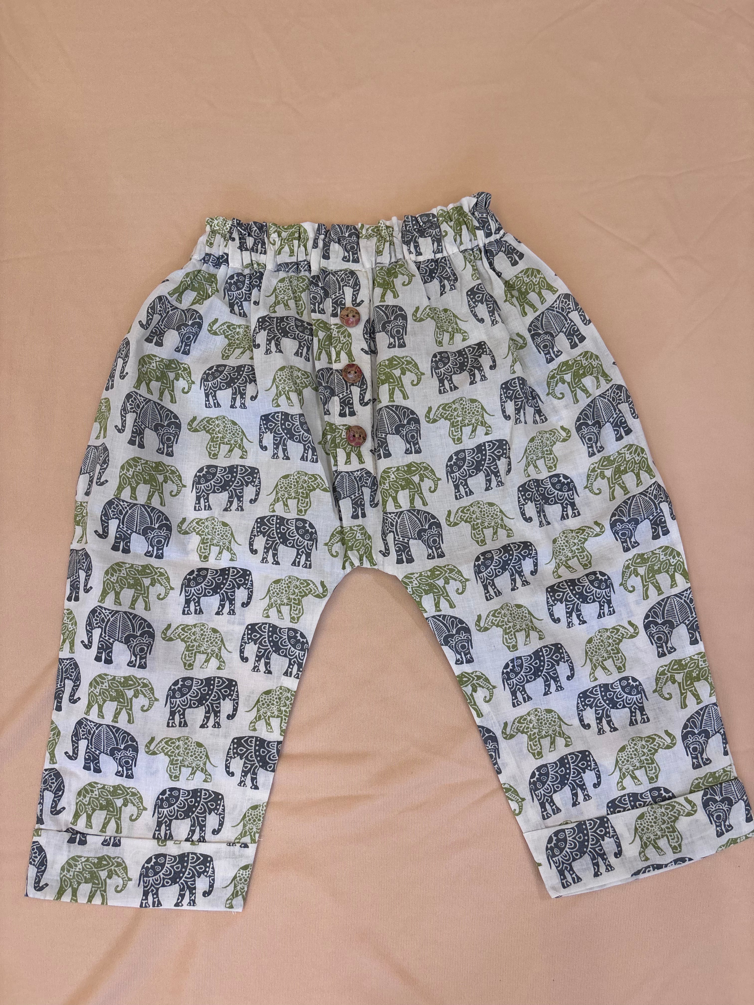 Little Elephant Cotton Co-ord Set