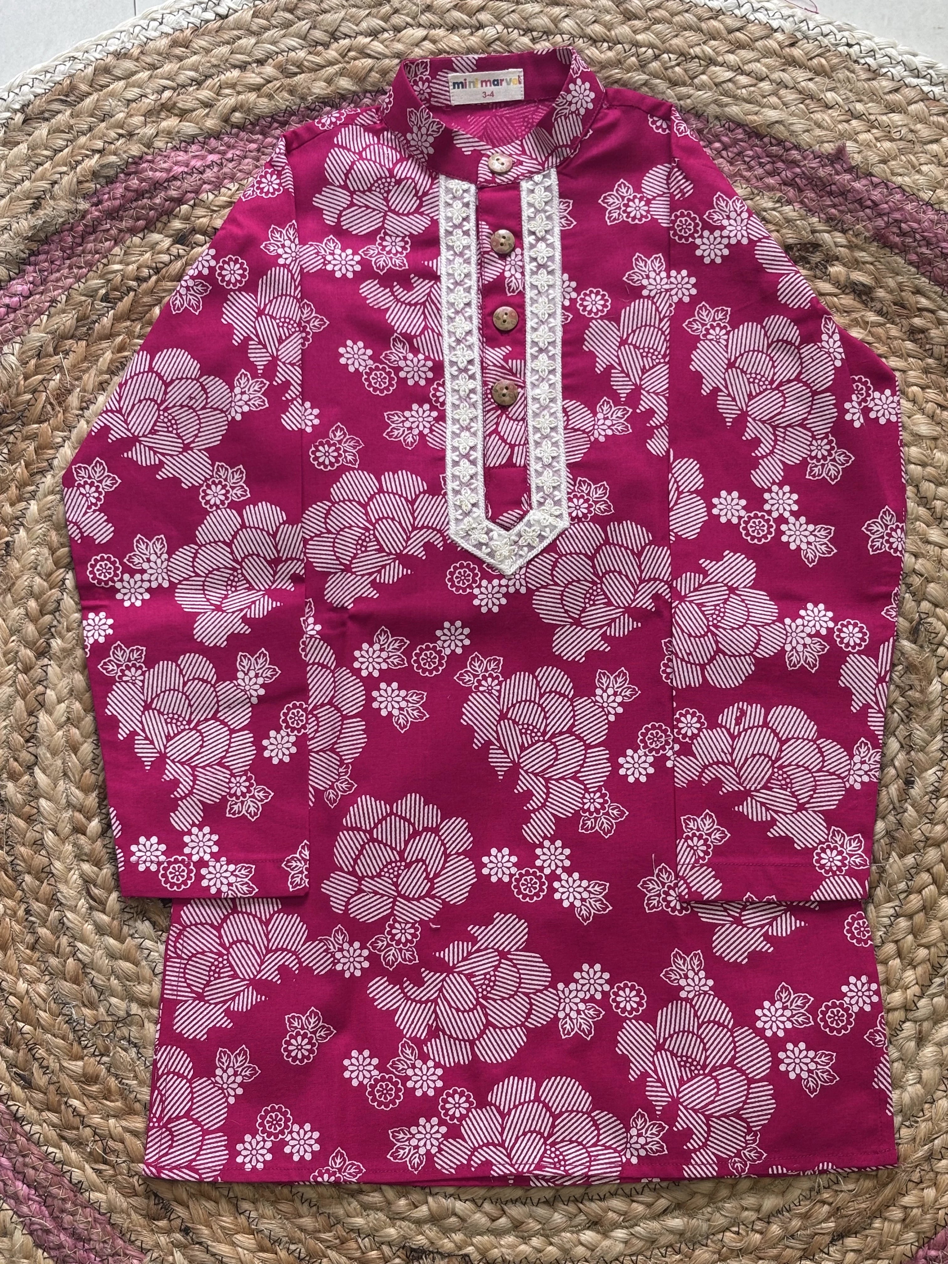 Gulabi Noor Sibling Twinning Set