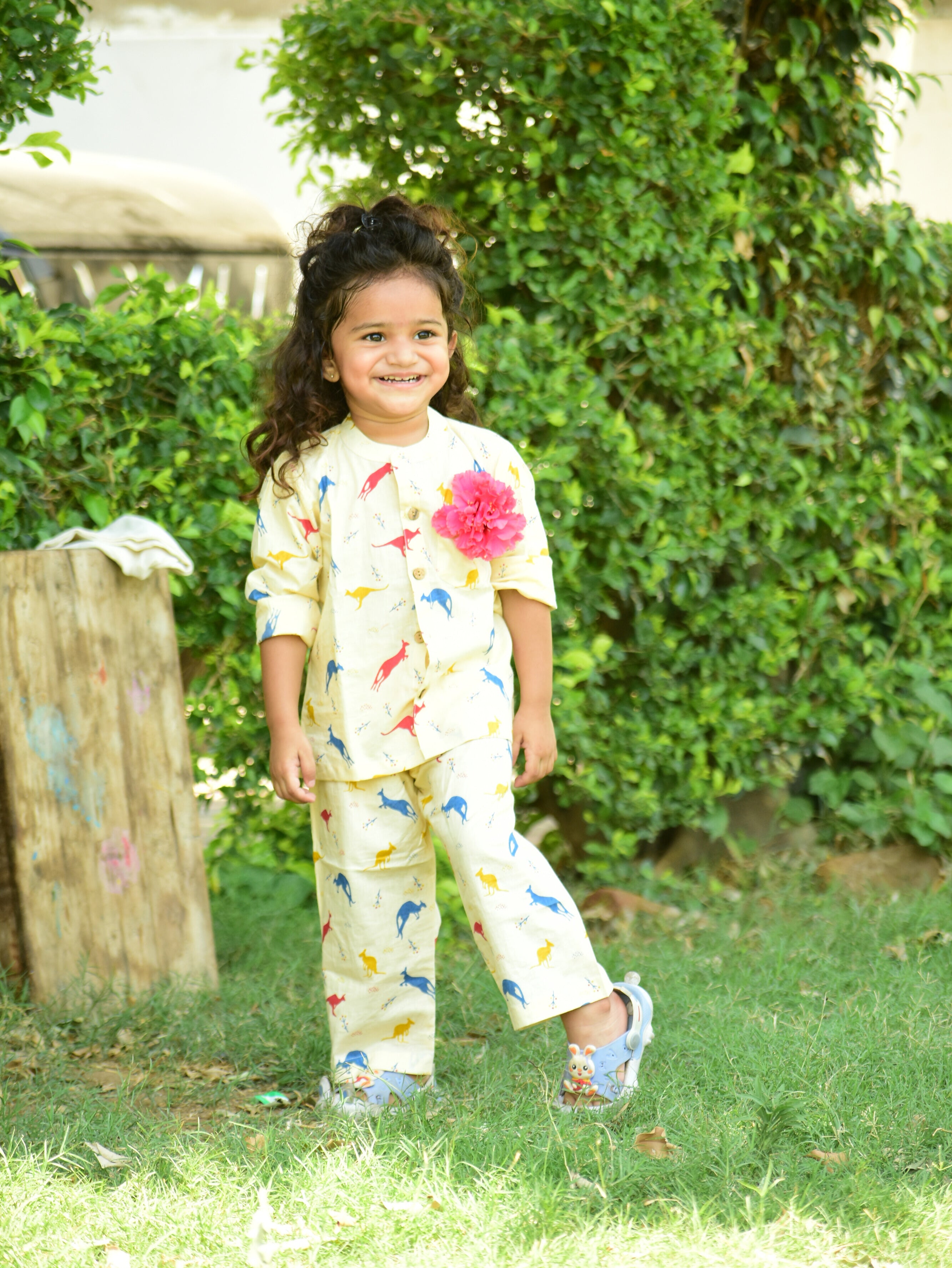KANGAROOS PRINT CO-ORD SET FOR BOYS