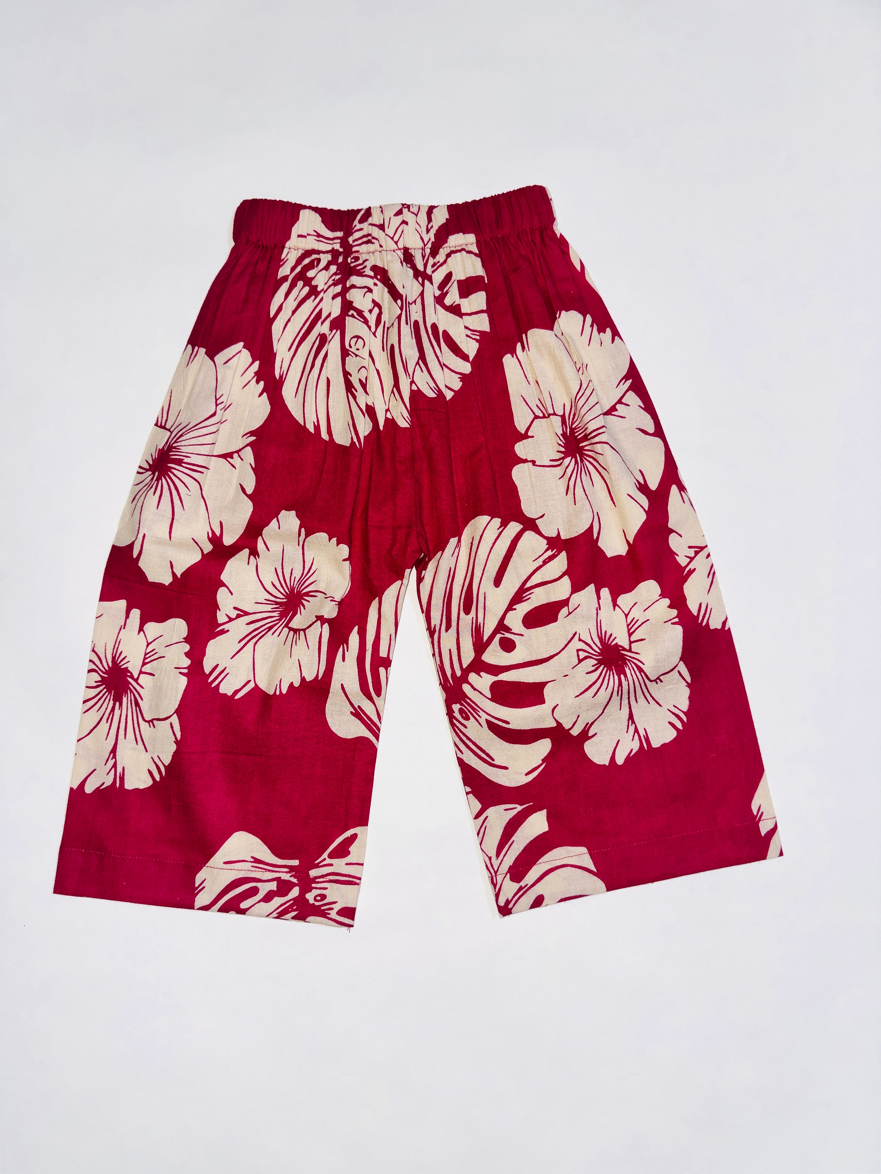 Mini Marvel girls co-ord set – tropical floral design