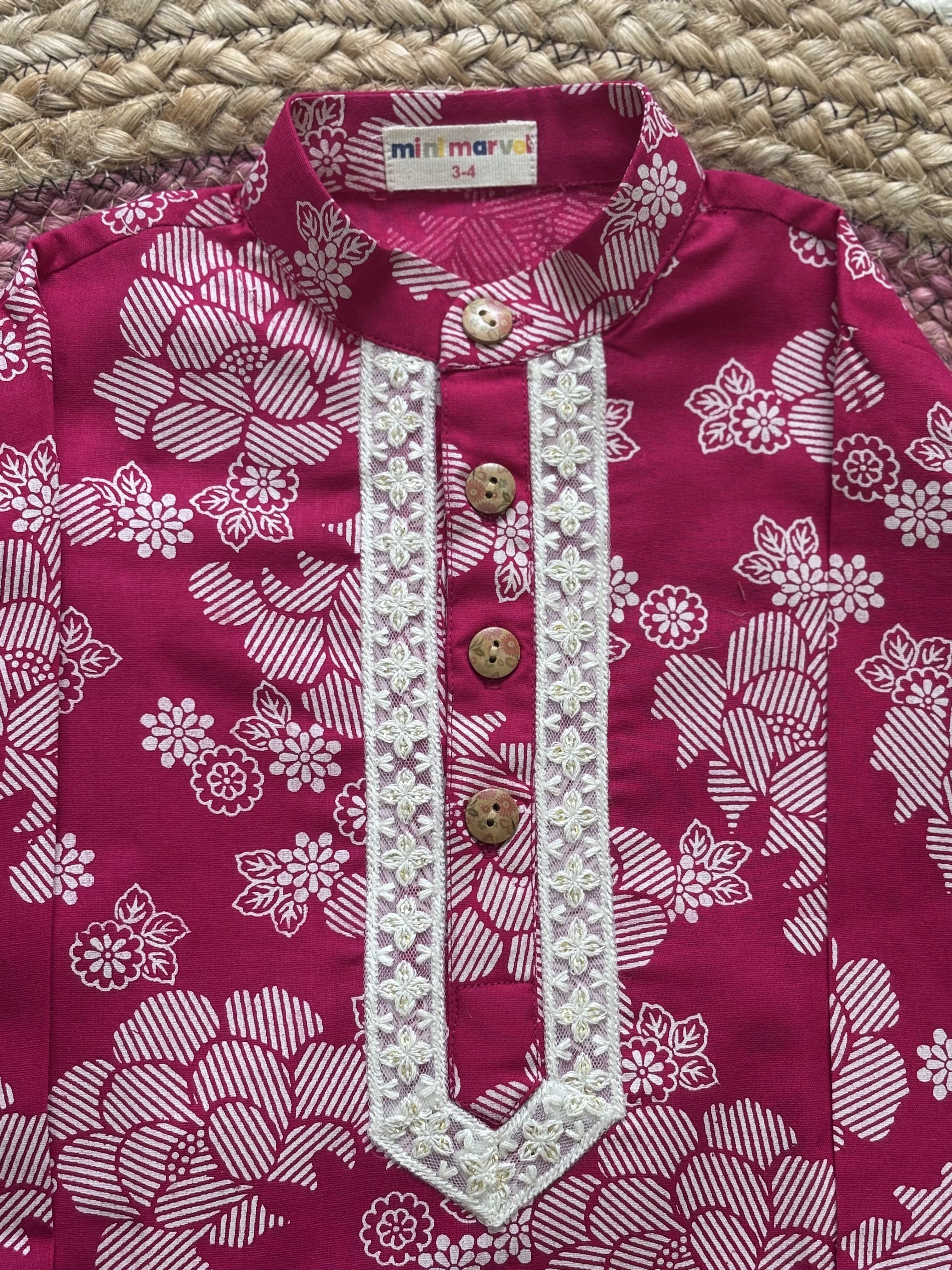 Gulabi Noor Sibling Twinning Set