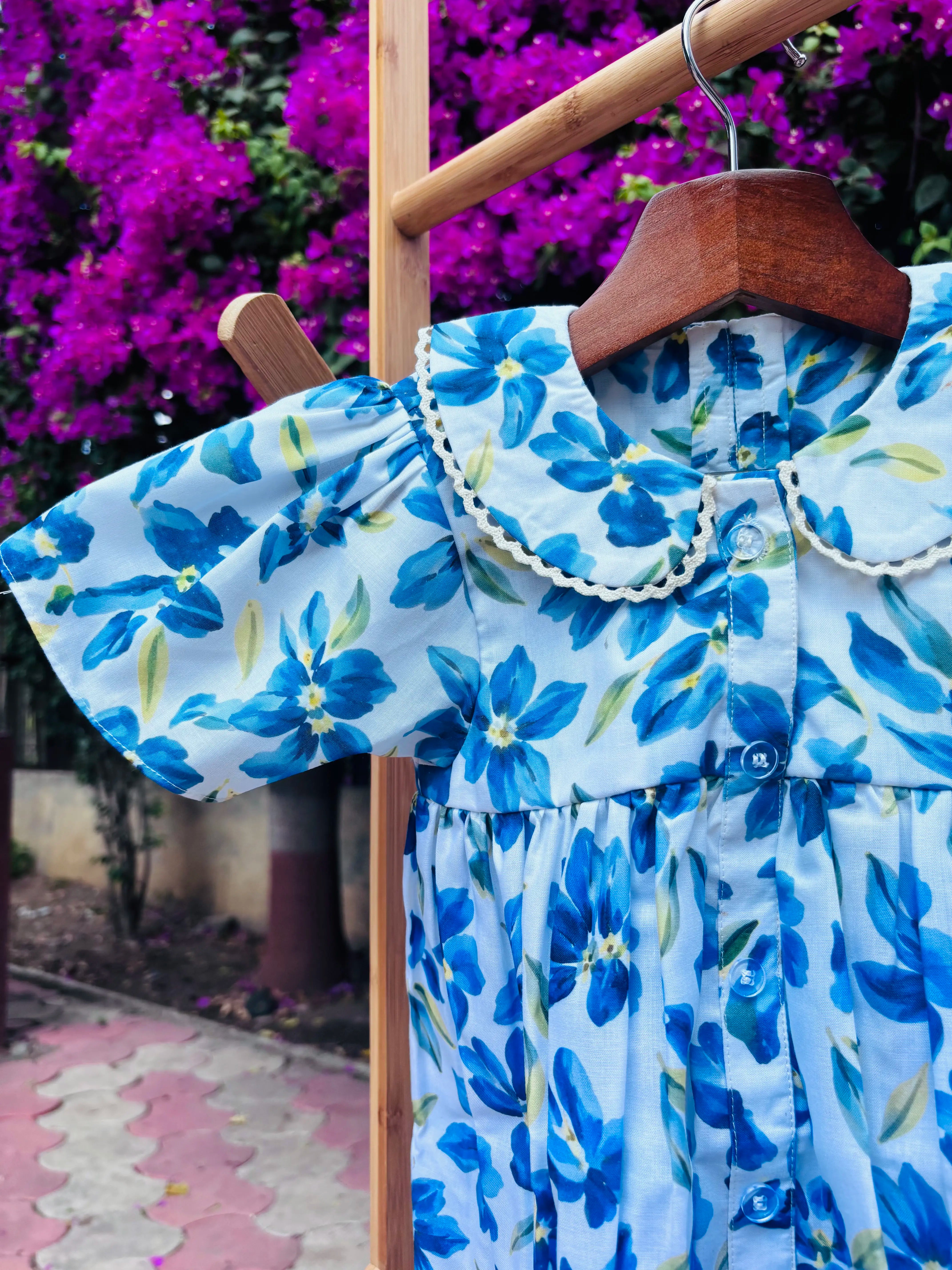 Little Bluebell Floral Dress