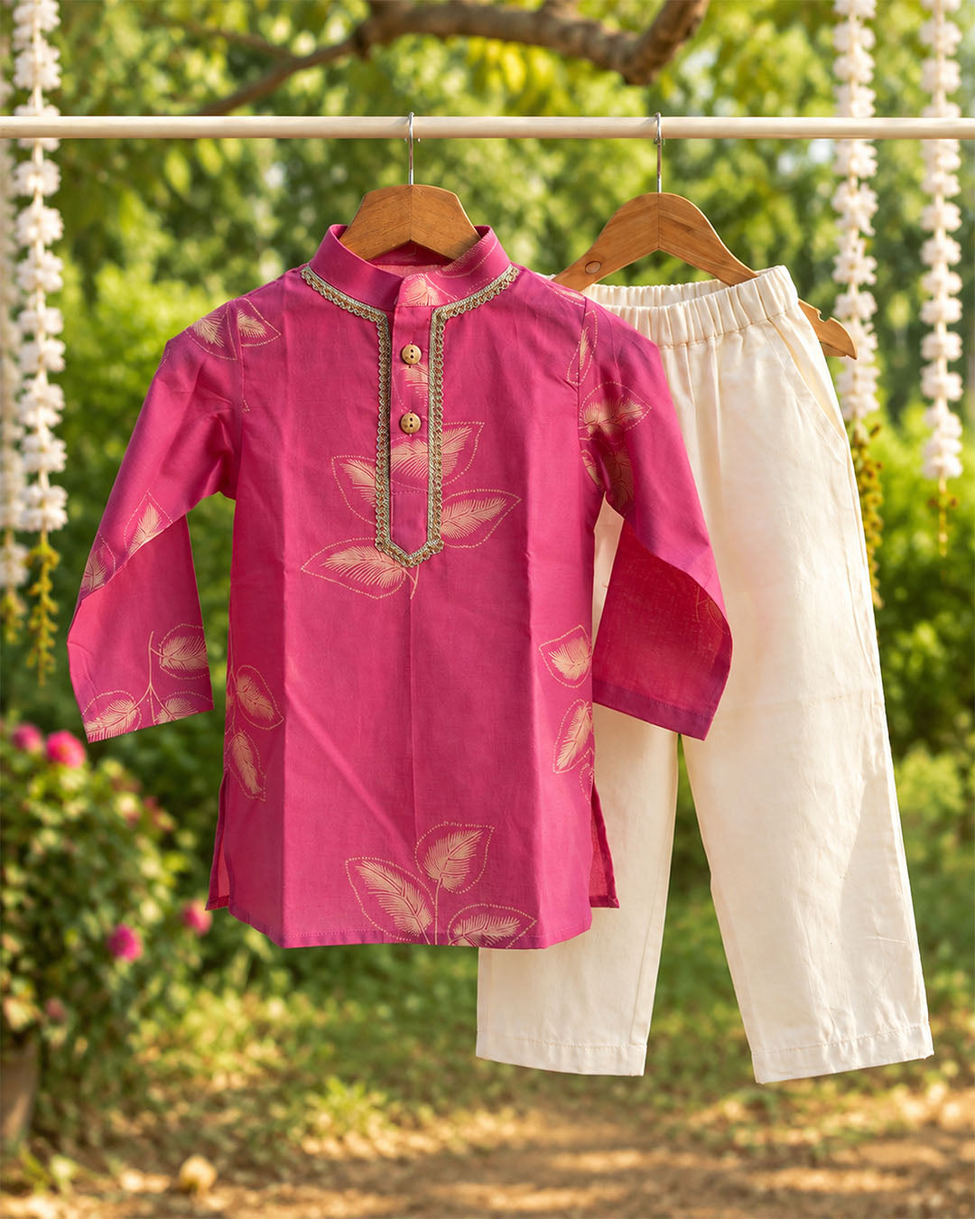 Royal Magenta Luxe Ethnic Set