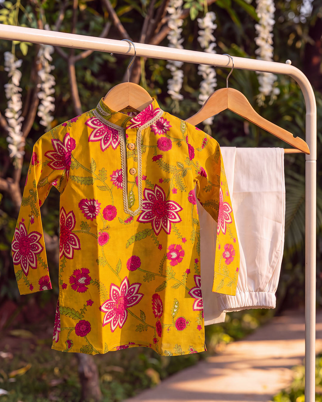 Sunshine Bloom Royale Ethnic Set