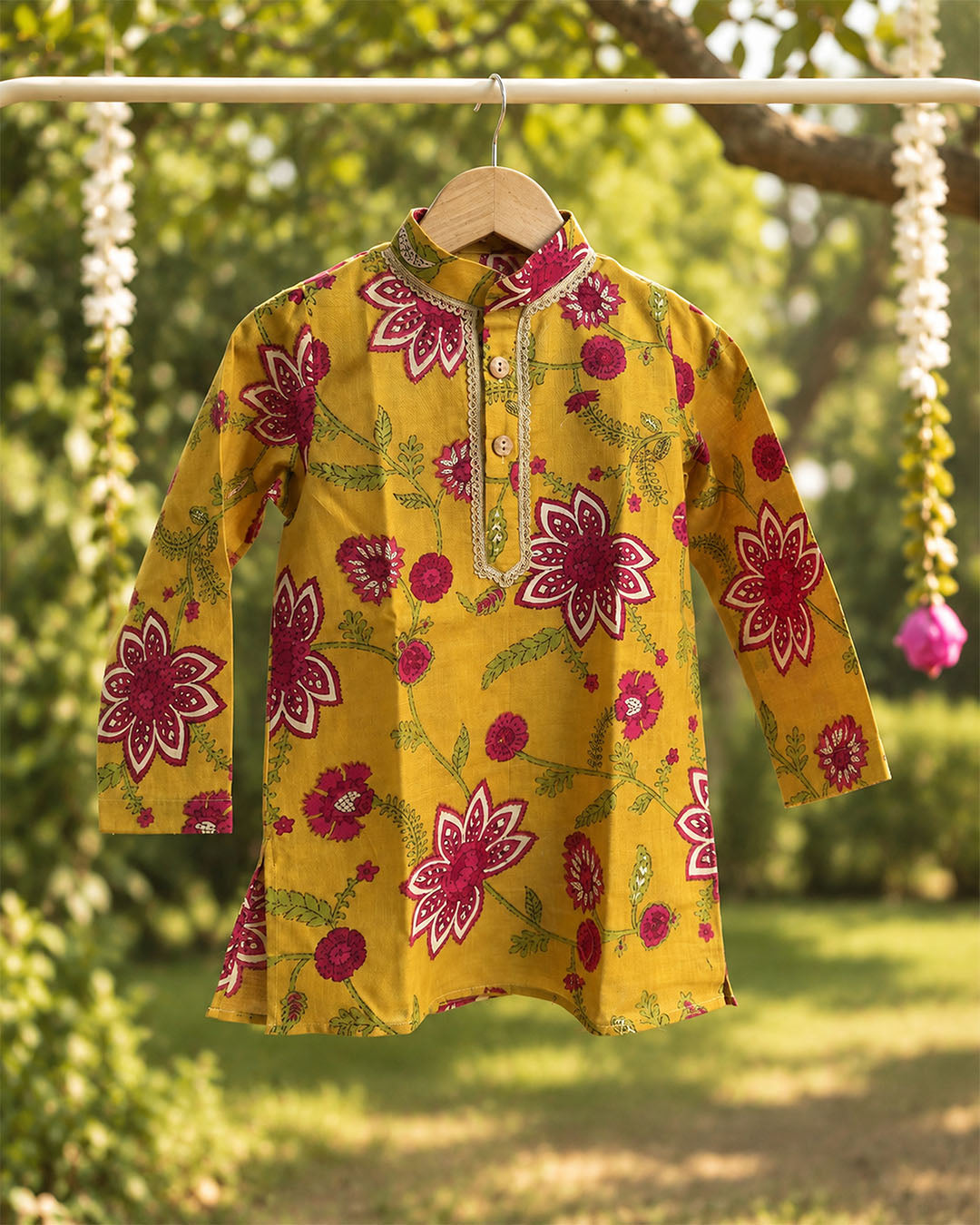 Sunshine Bloom Royale Ethnic Set