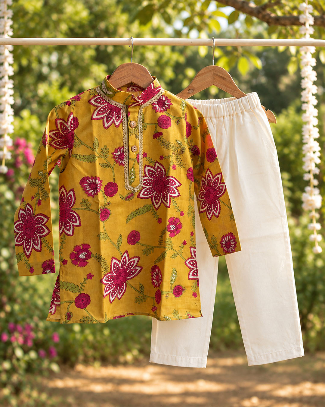 Sunshine Bloom Royale Ethnic Set