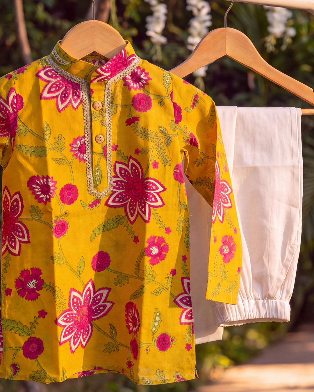 Sunshine Bloom Royale Ethnic Set
