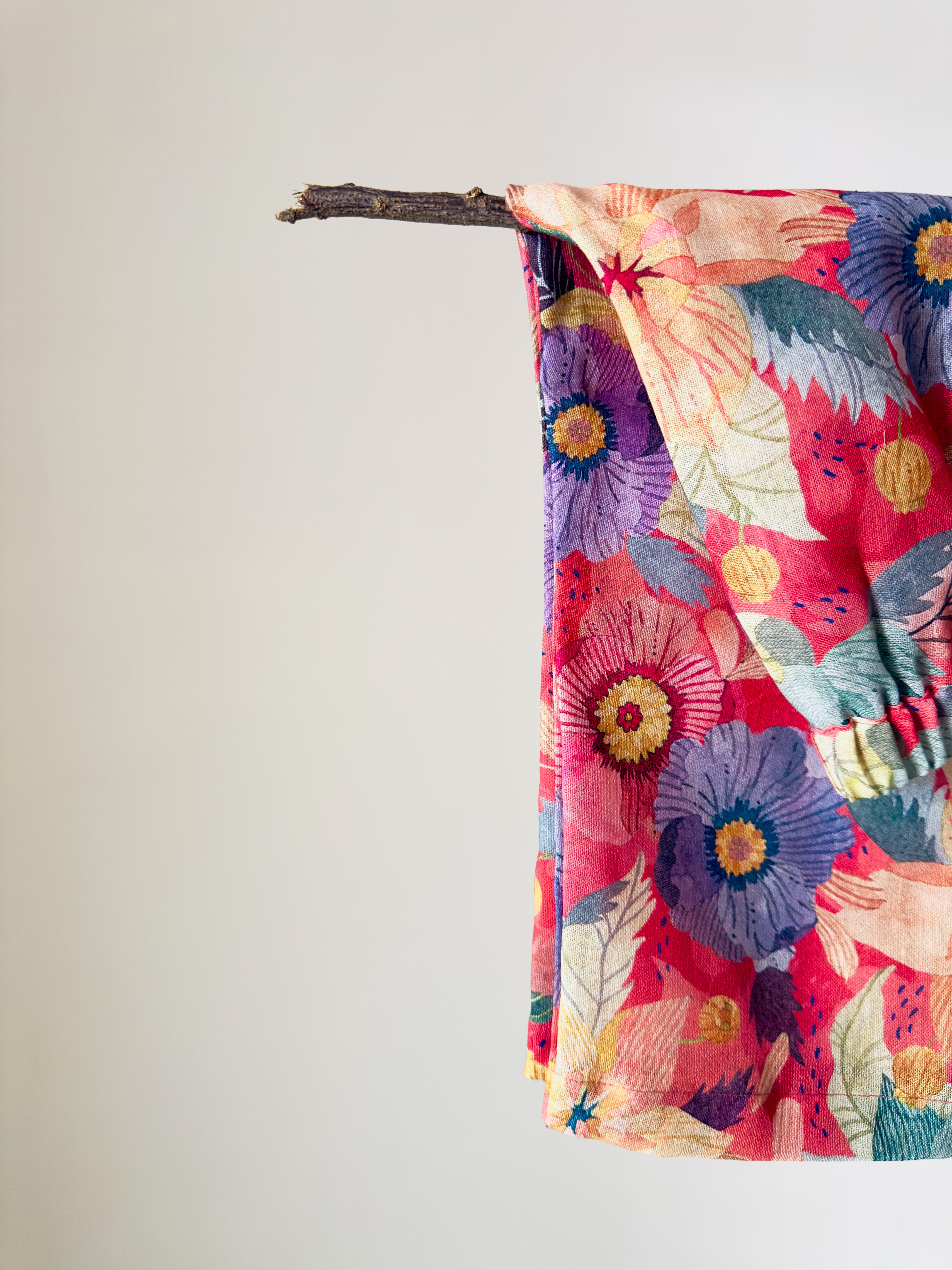 Multicolour Bloom 3-Piece Co-ord Set