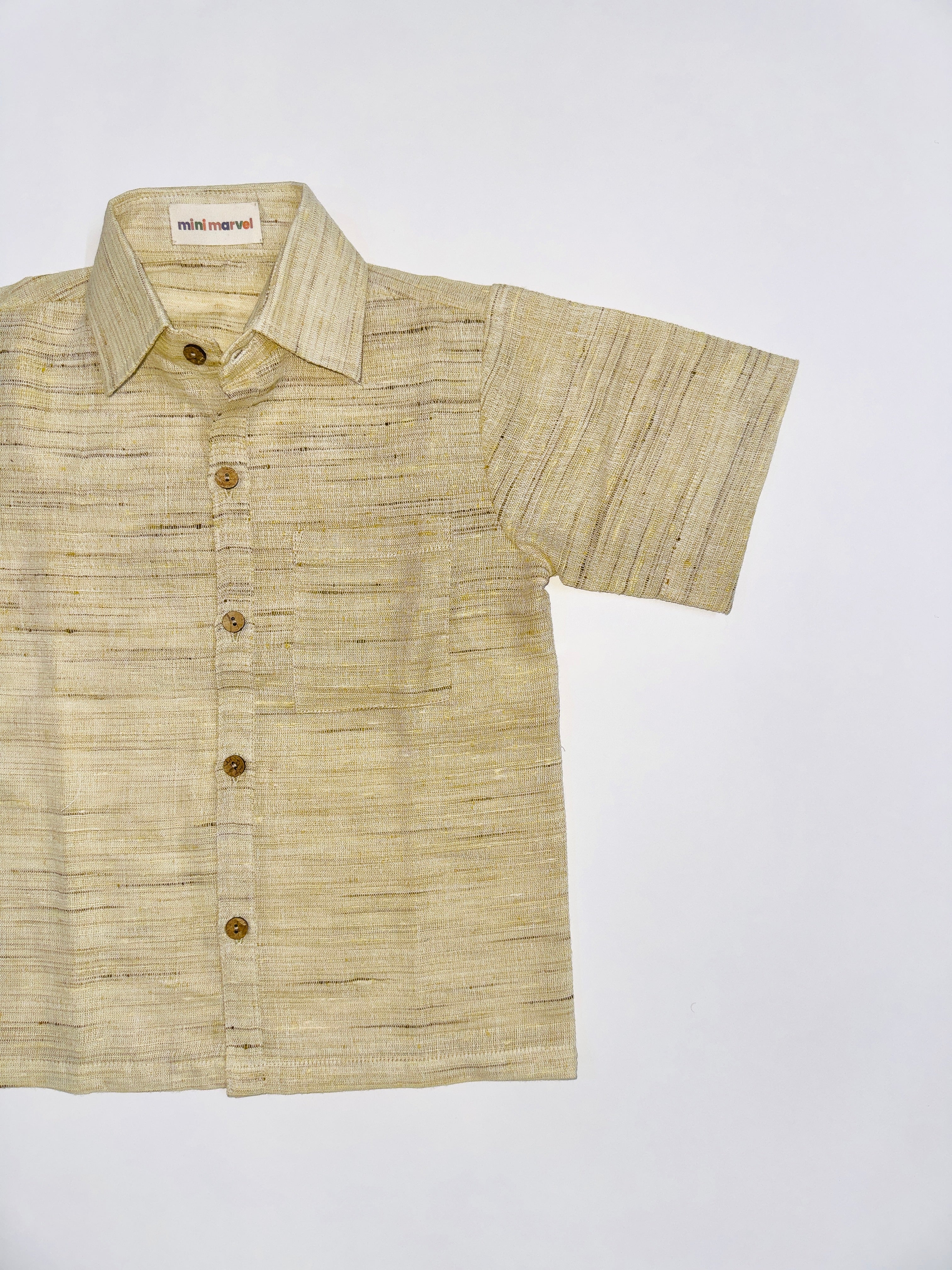 Earthy Khadi Cotton Kids Combo with Natural Tones and Lightweight Fabric