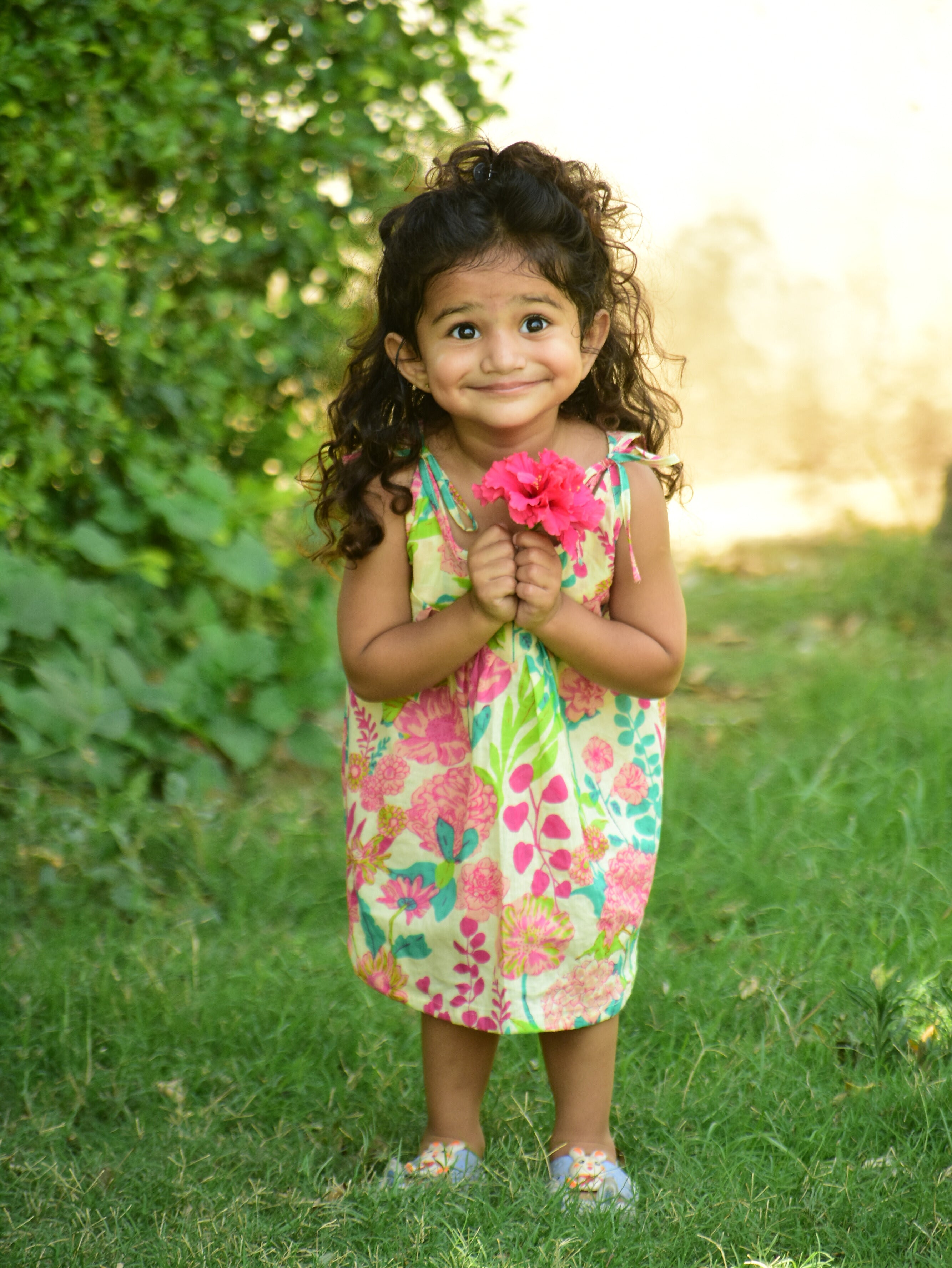 FLORAL FIESTA BABY GIRLS TOP