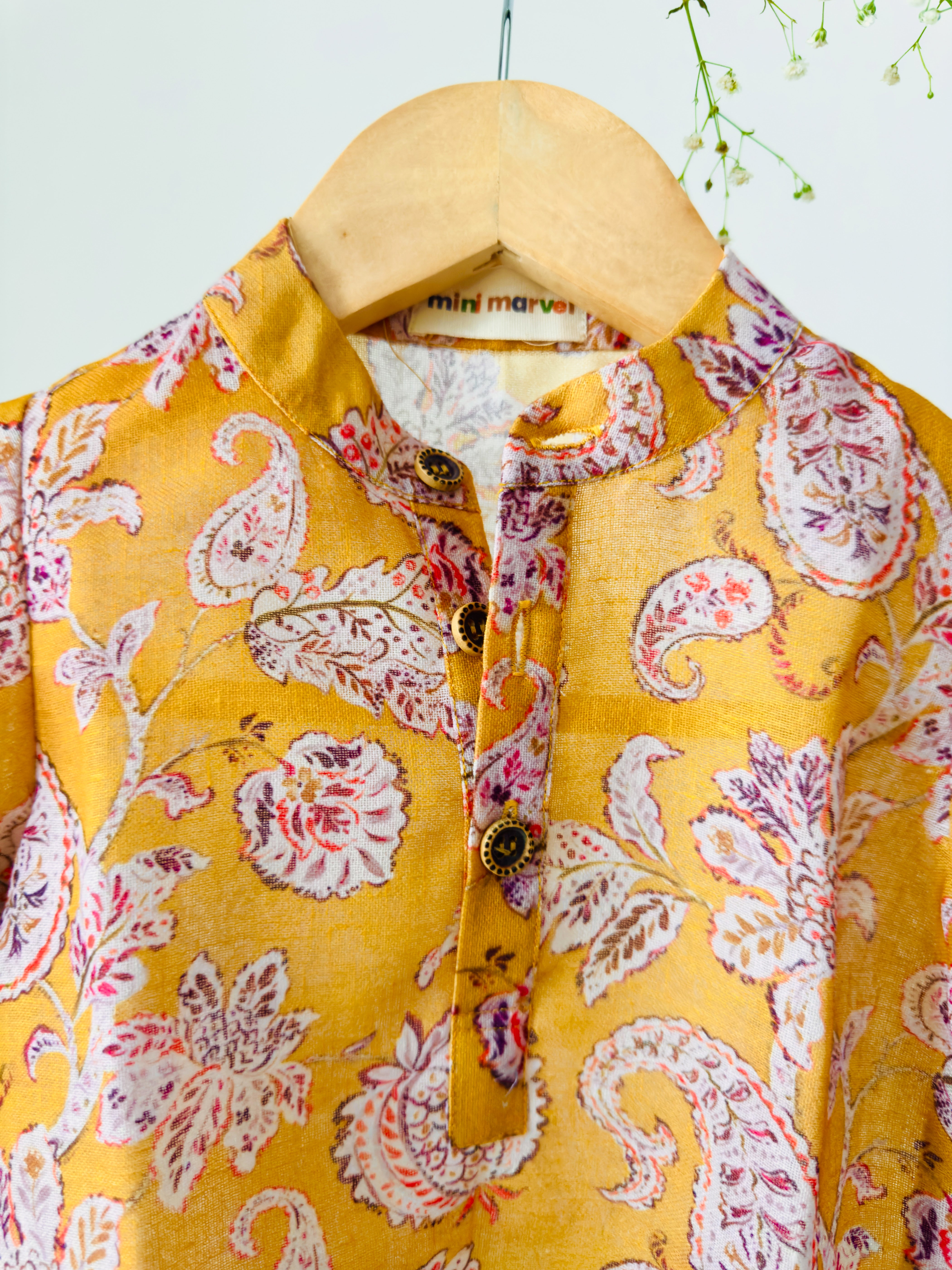 Cotton kurta for baby boy