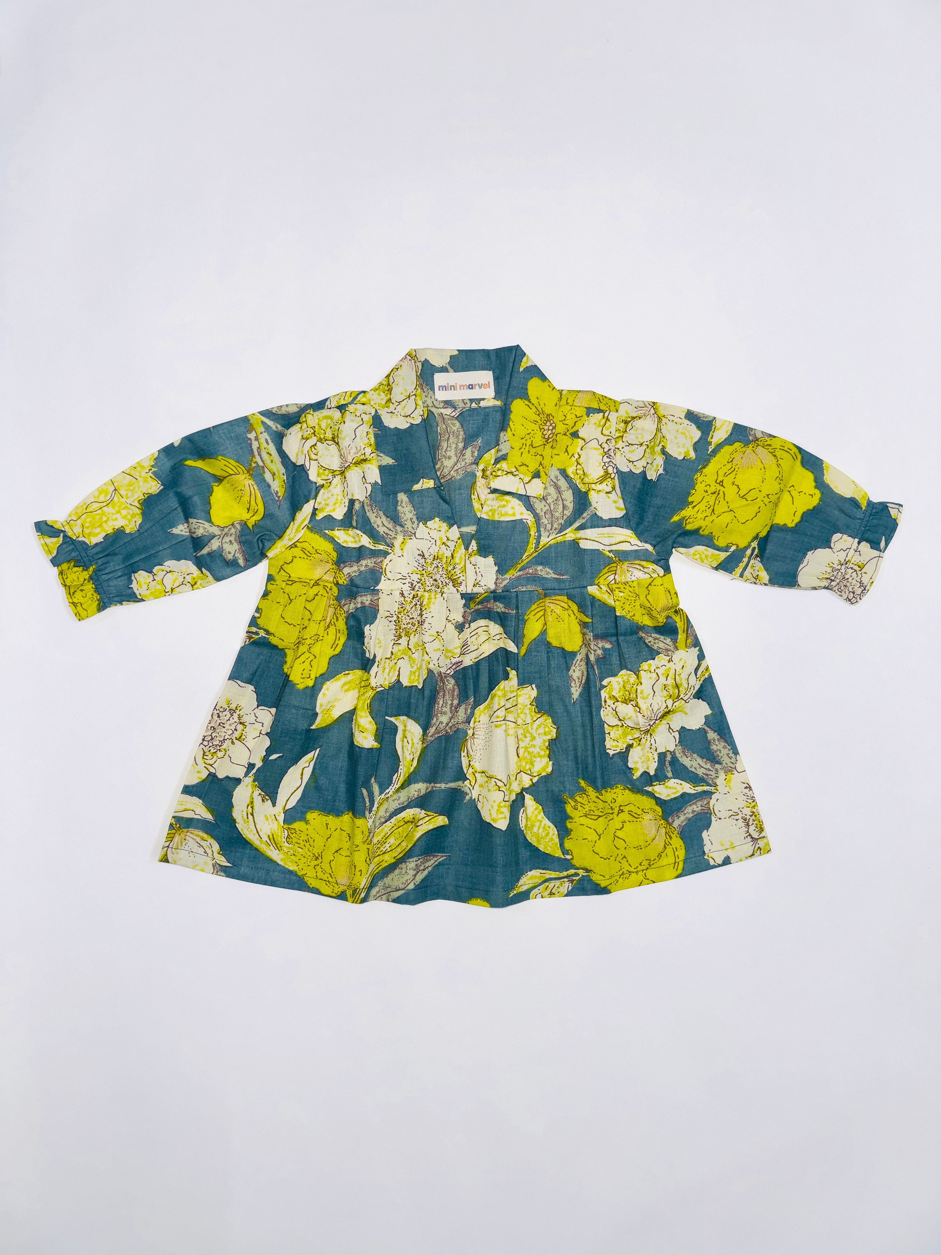 Floral Fantasy Co-Ord Set for Baby Girls with Vibrant Floral Prints and Soft Cotton Fabric