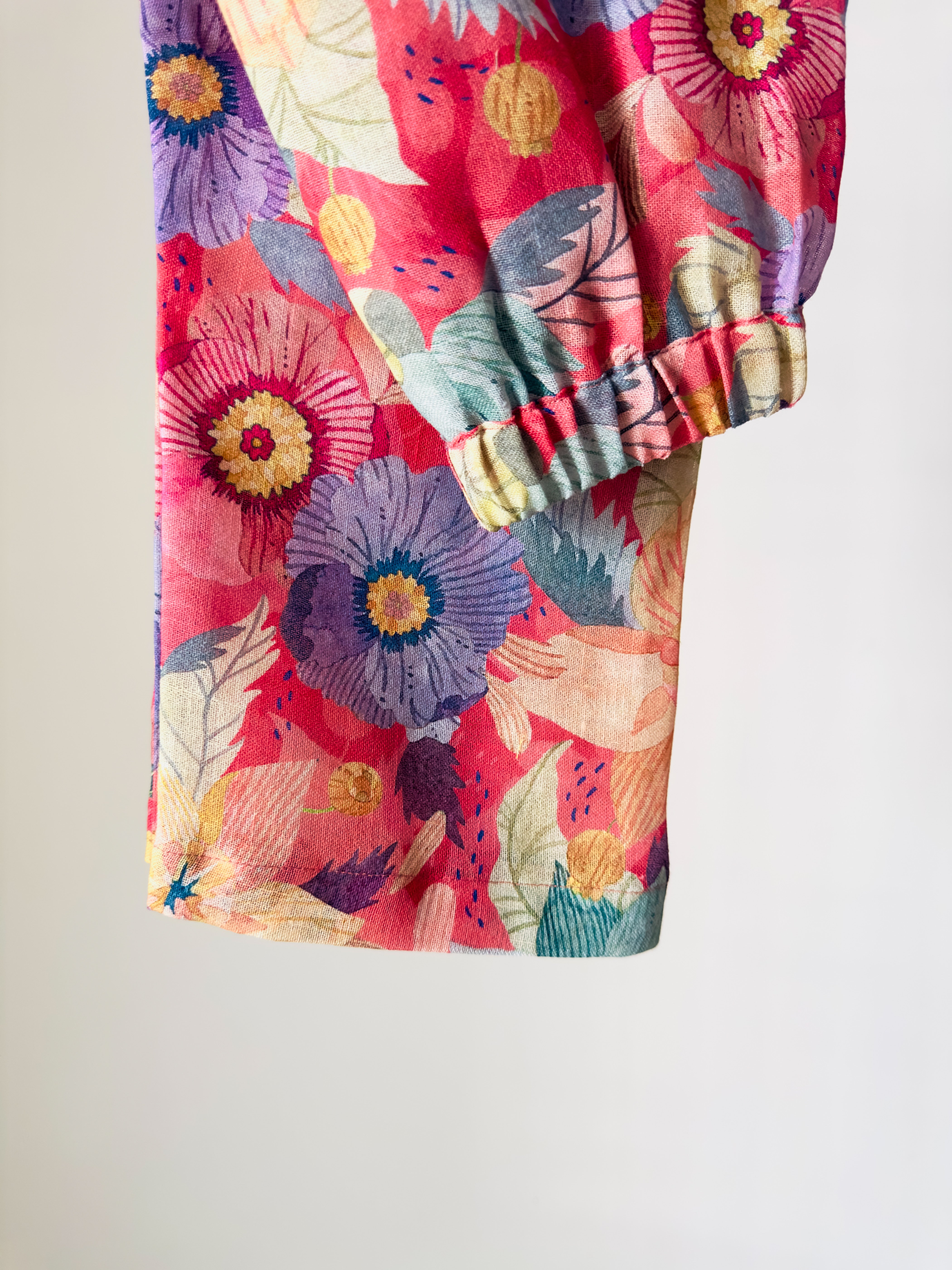 Multicolour Bloom 3-Piece Co-ord Set