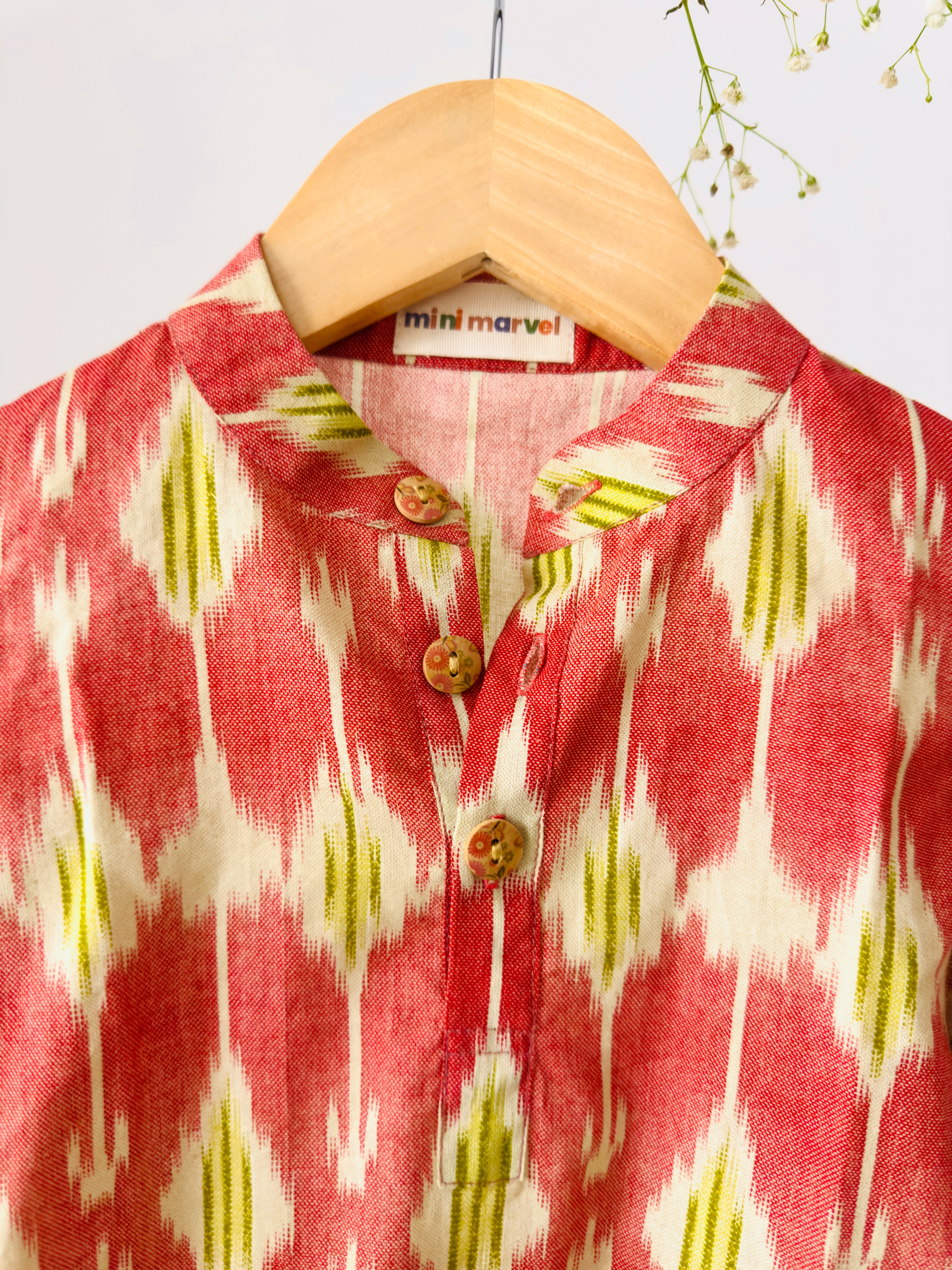 Cotton kurta pajama for baby