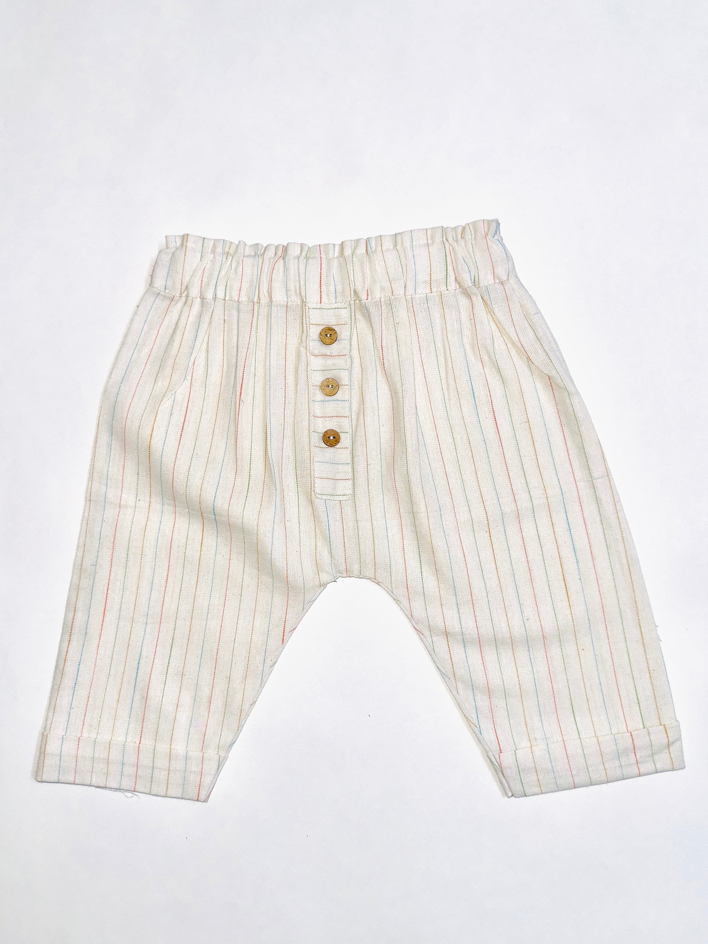 Classic Stripe Co-Ord Set for Boys with Striped Kurta and Matching Harem Pants