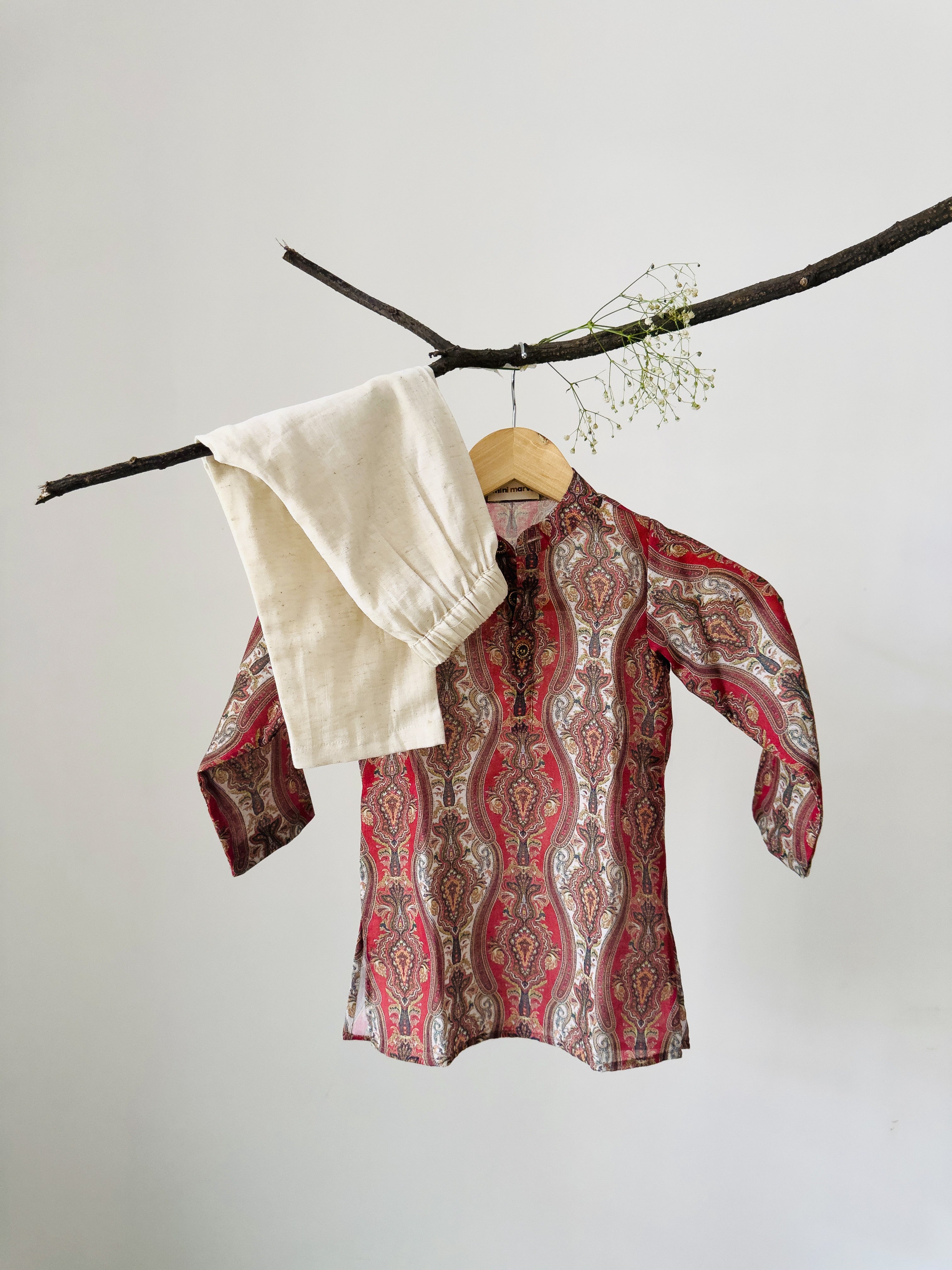 Cotton kurta pajama for baby boy
