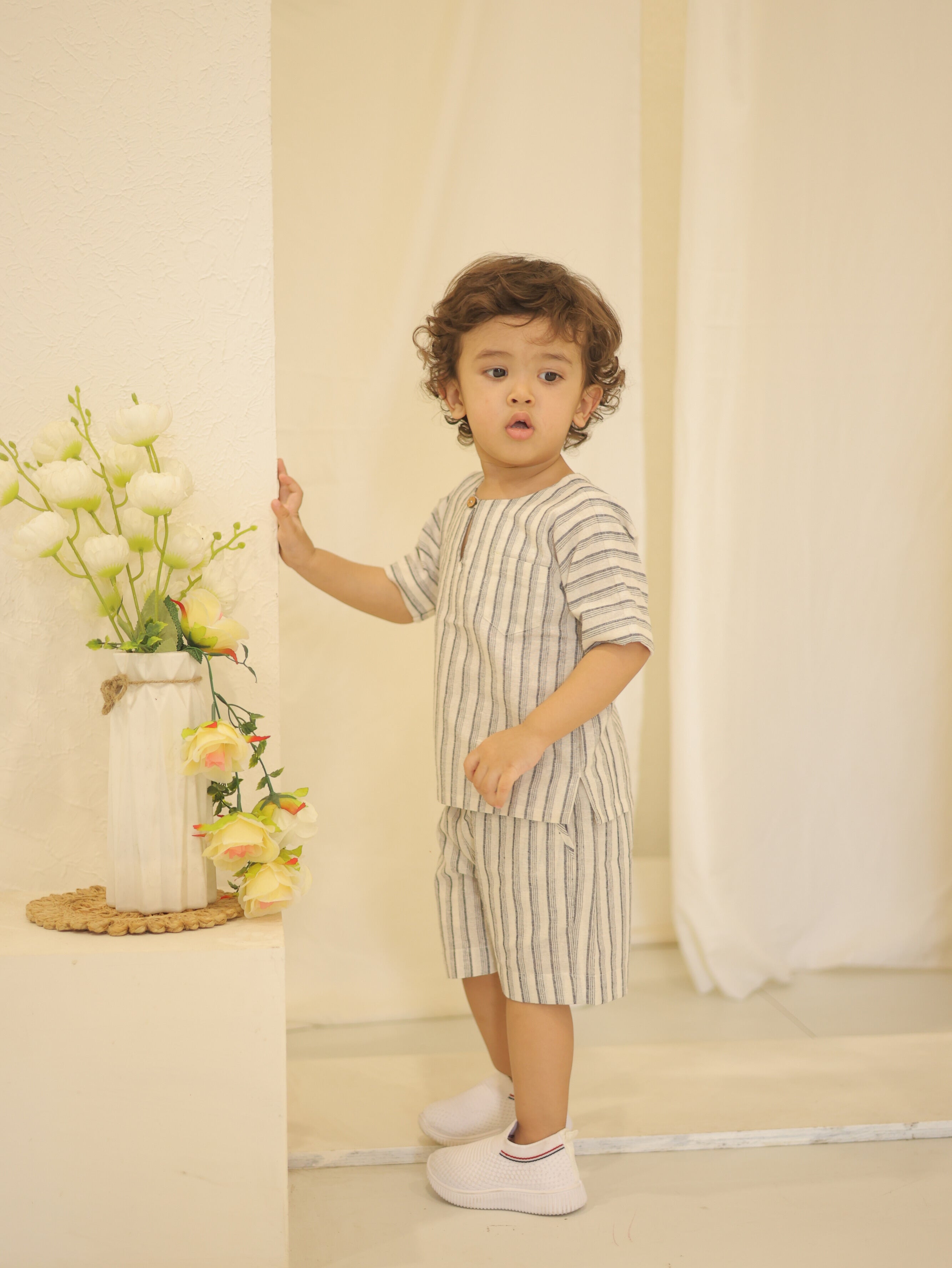 Mini Marvel cotton co-ord set for boys– trendy everyday wear in soft cotton fabric