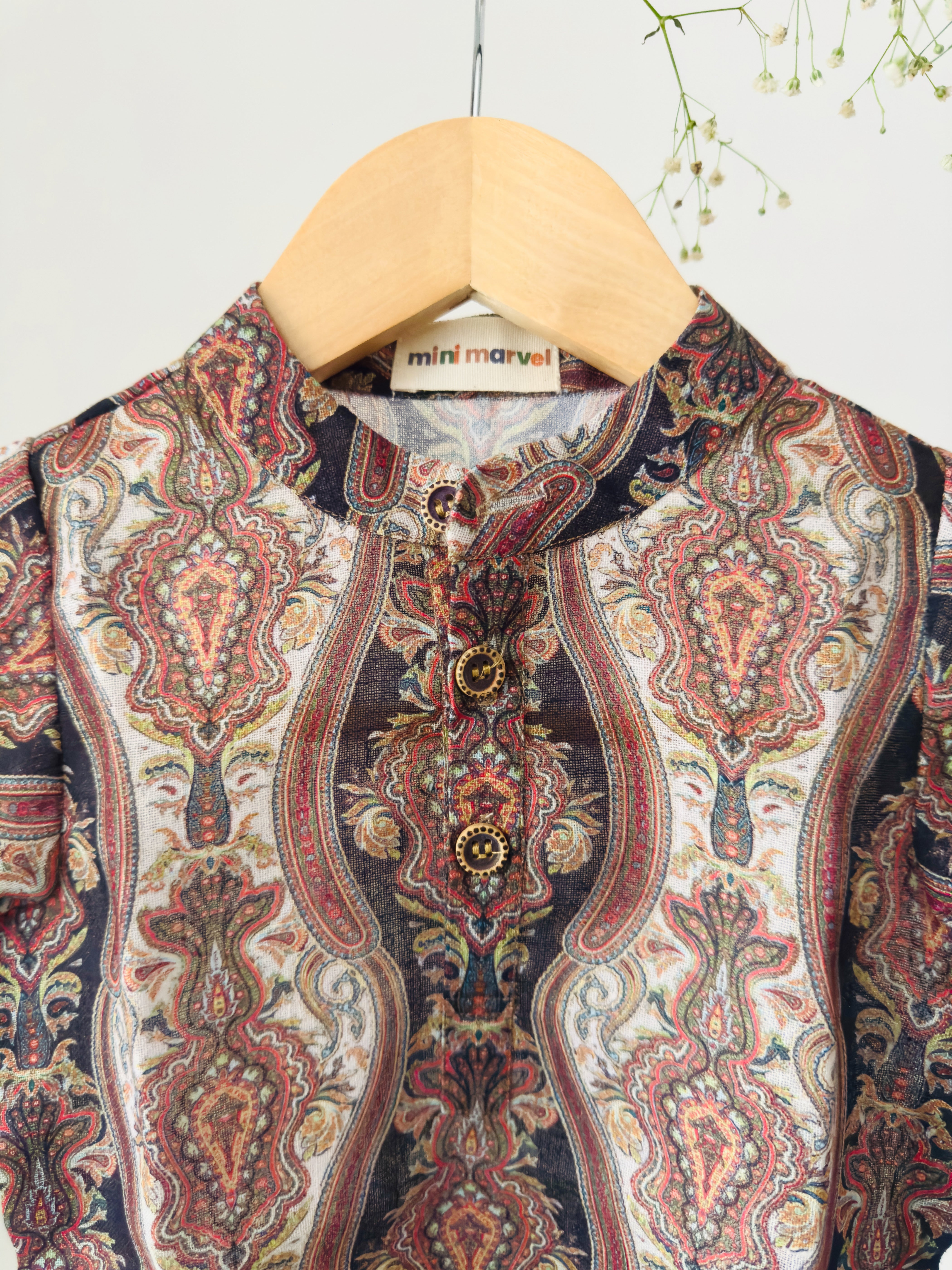 Cotton kurta for baby boy