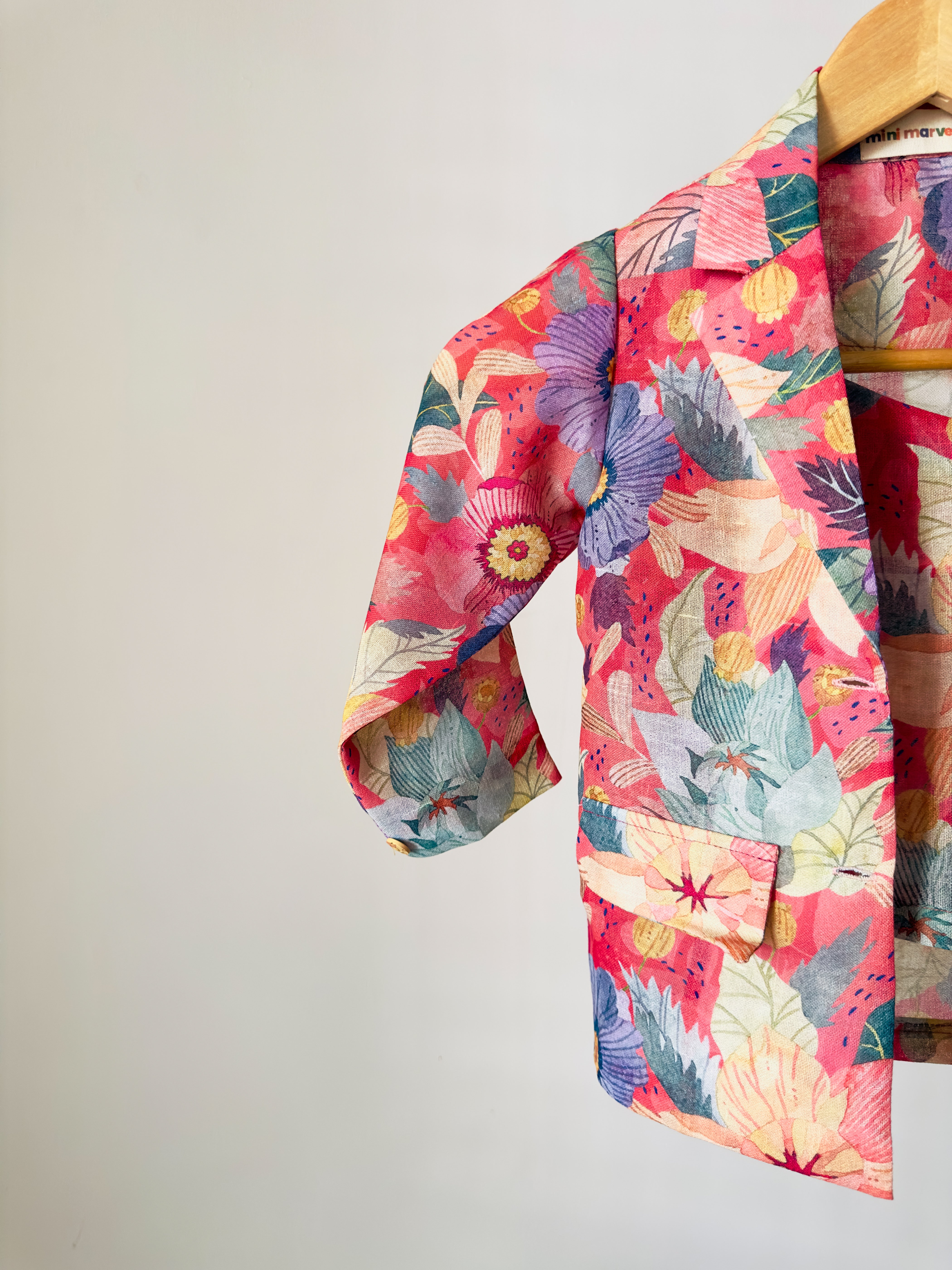 Multicolour Bloom 3-Piece Co-ord Set