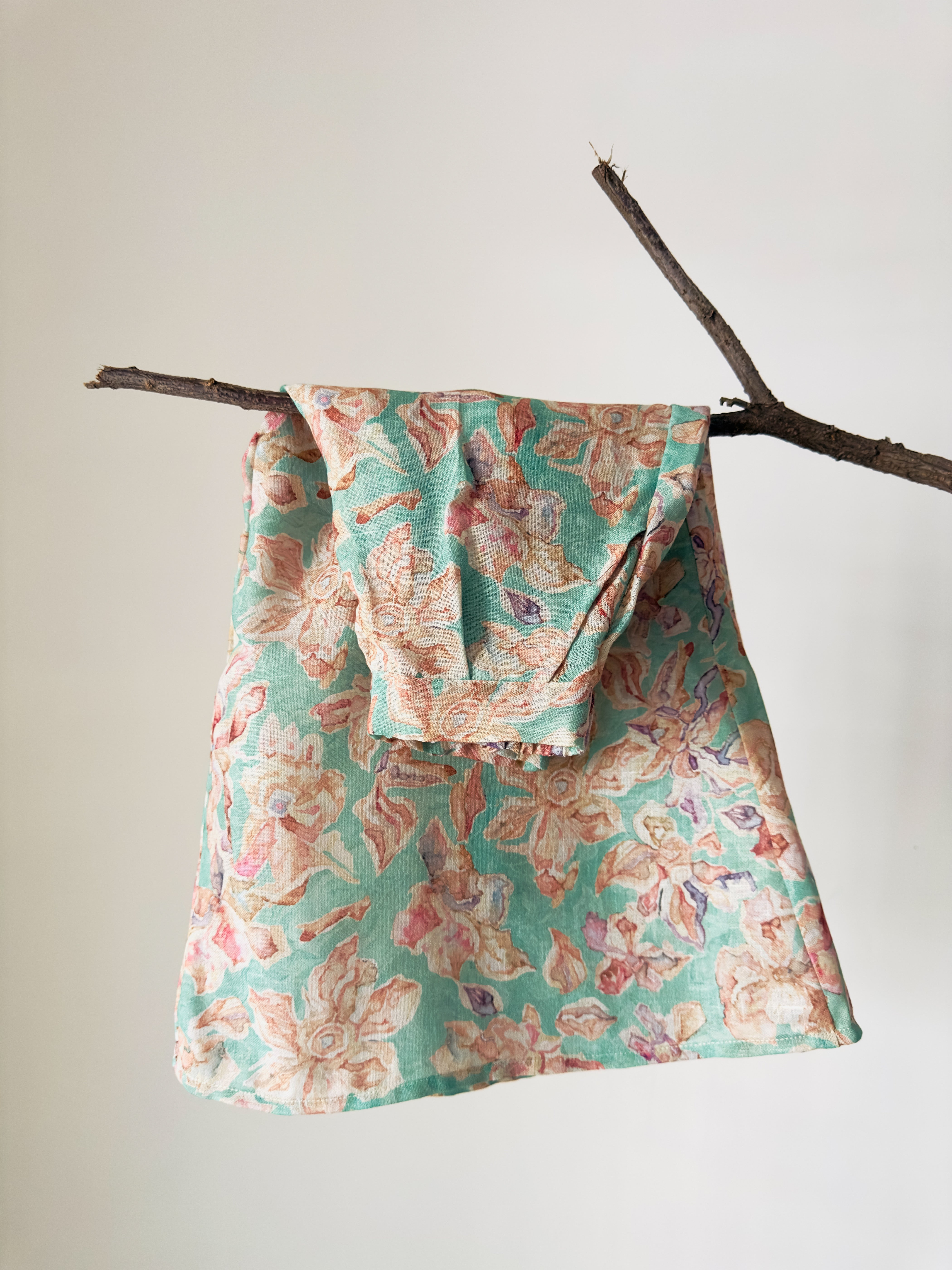 Blossom Teal Floral Cotton Co-ord Set