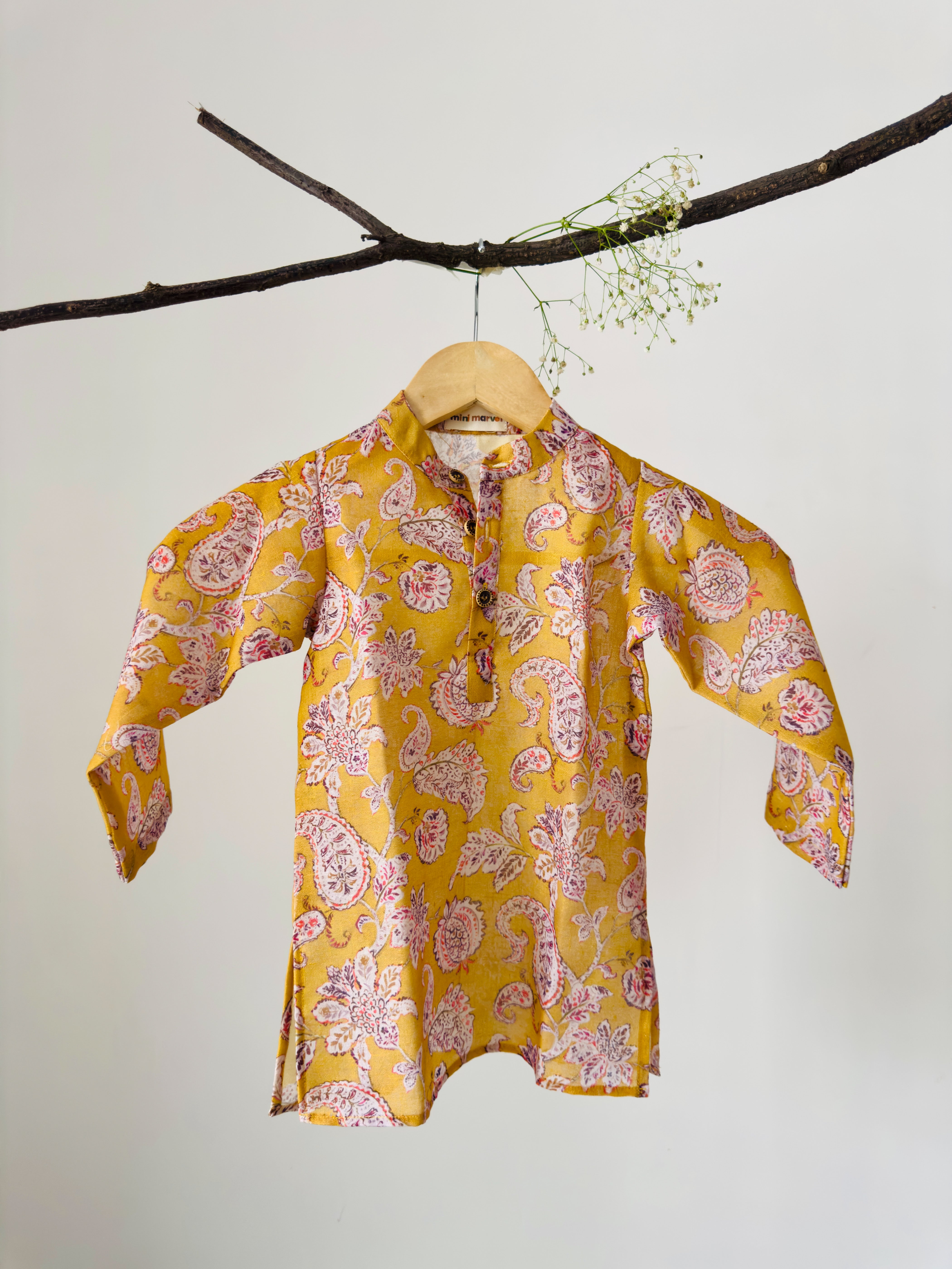 Cotton kurta for baby boy