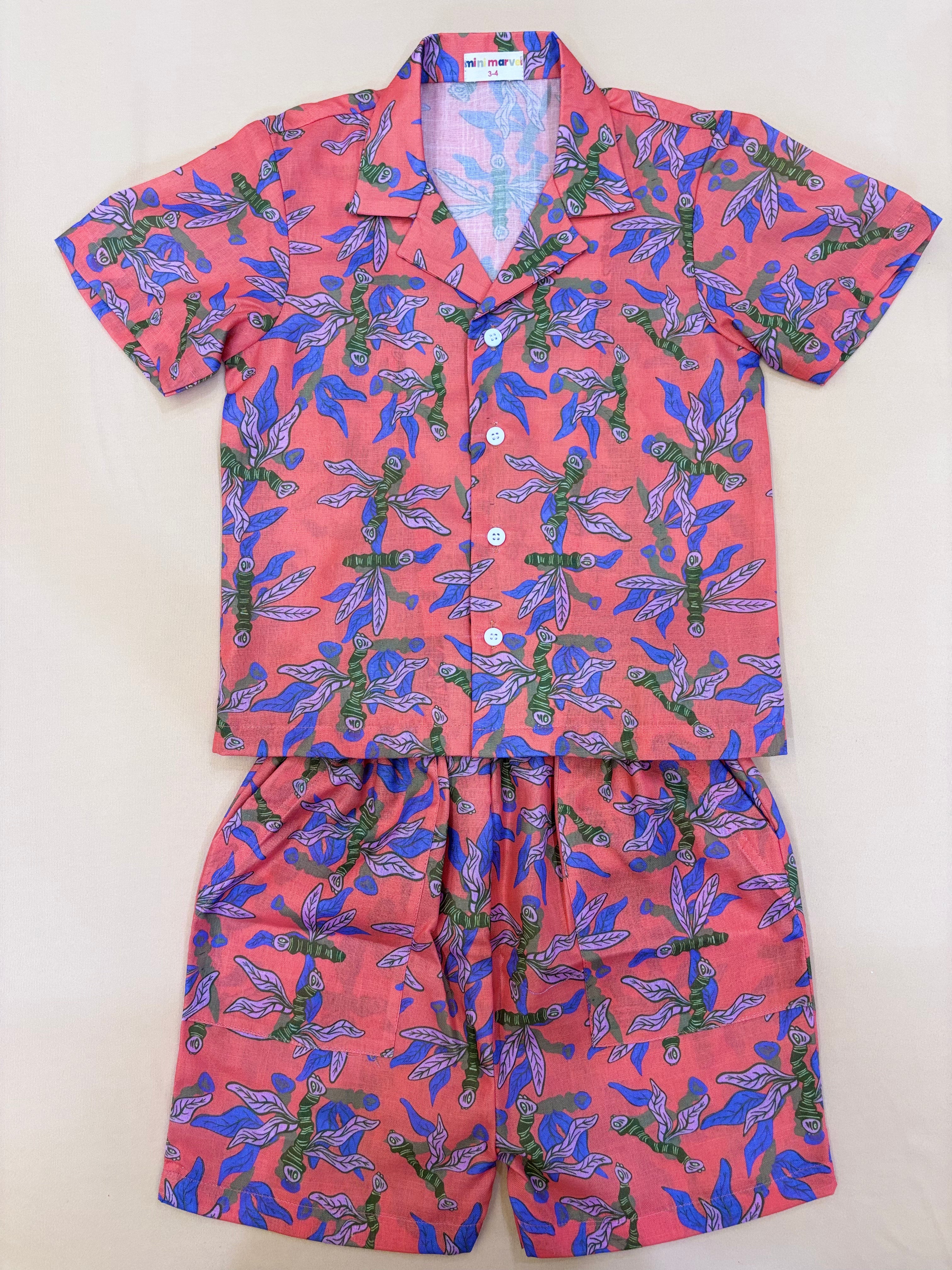 Tropical Bloom Co-Ord Set