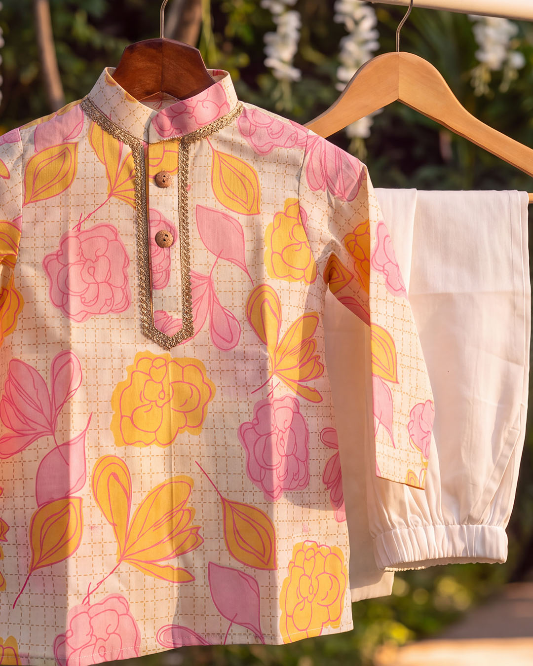 Pink Petal Royale Twin Set