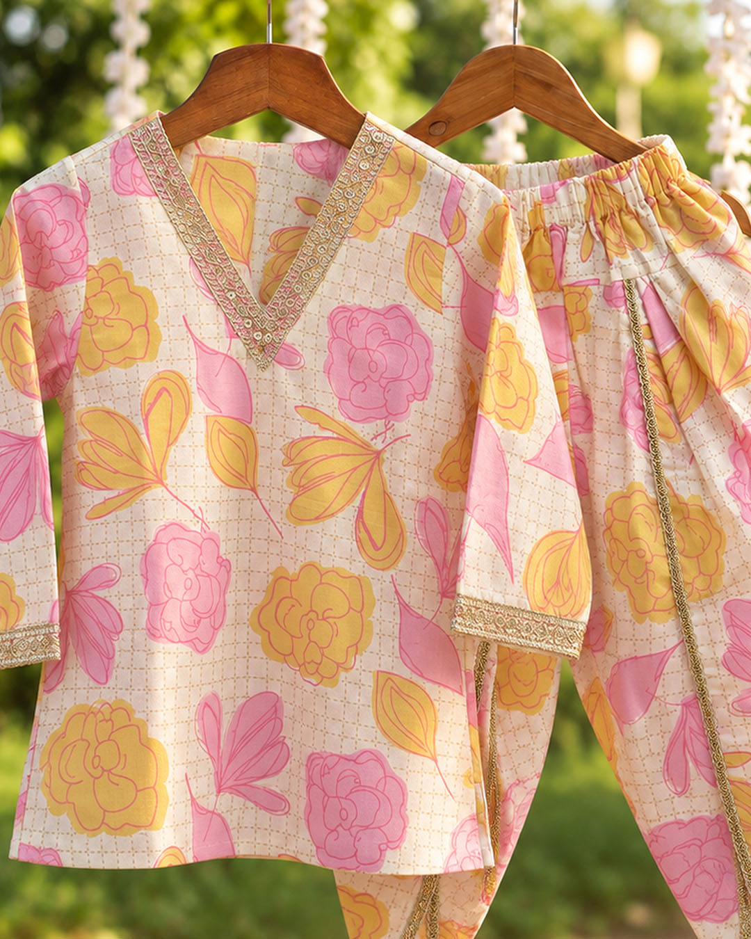 Pink Petal Royale Twin Set
