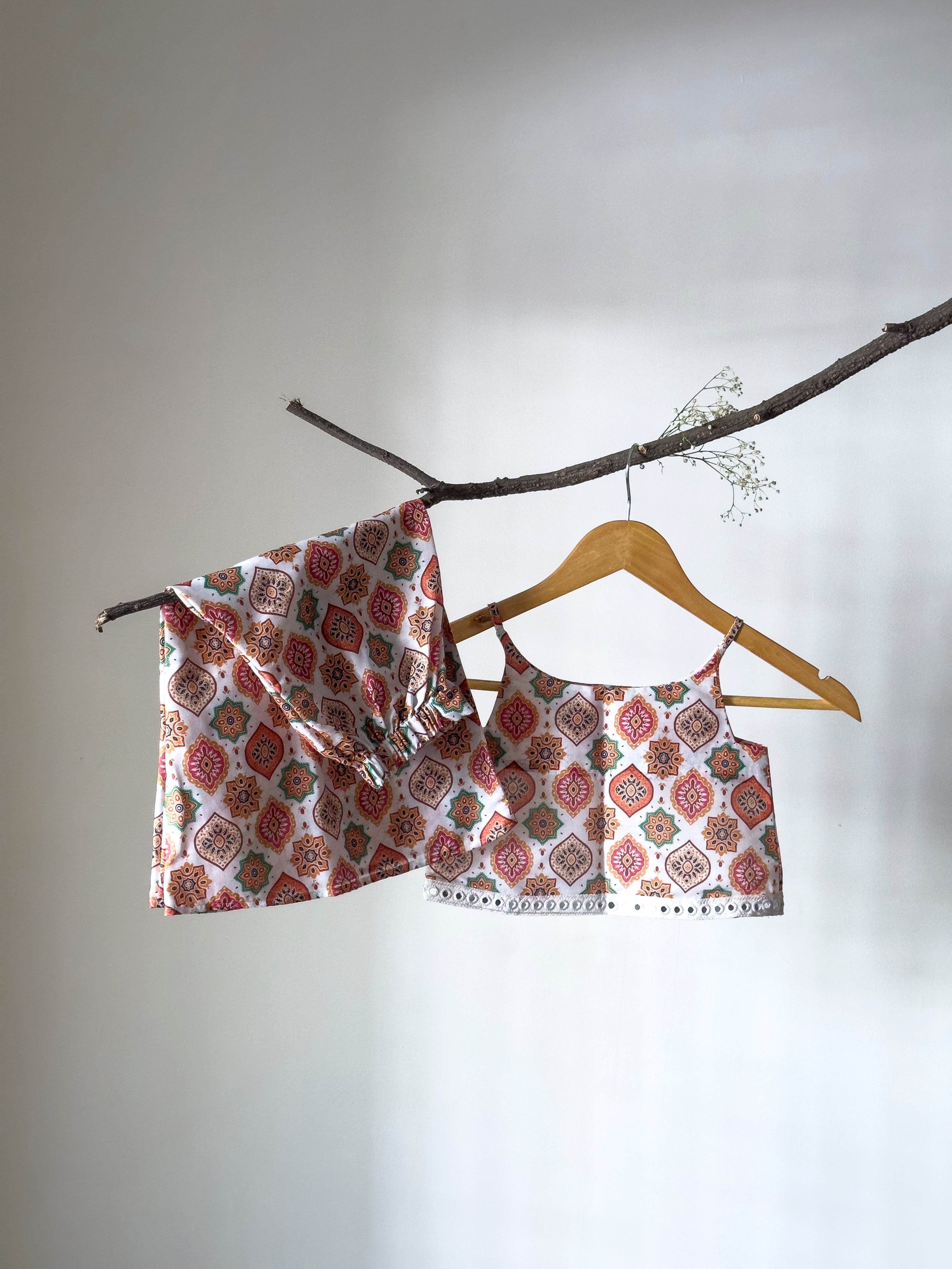 Meher Mosaic Cotton Co-ord Set