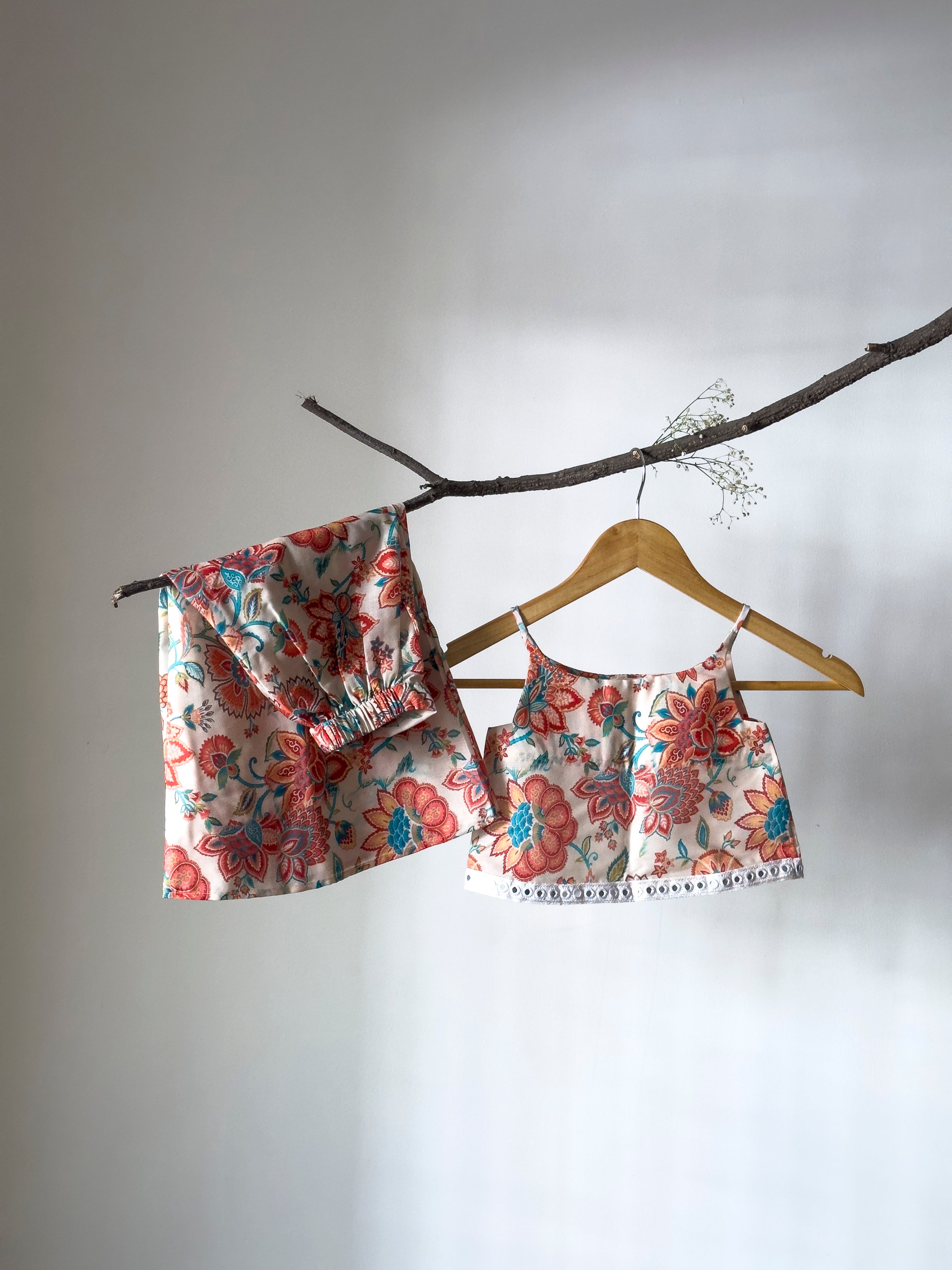 Gulnaar Garden Cotton Co-ord Set