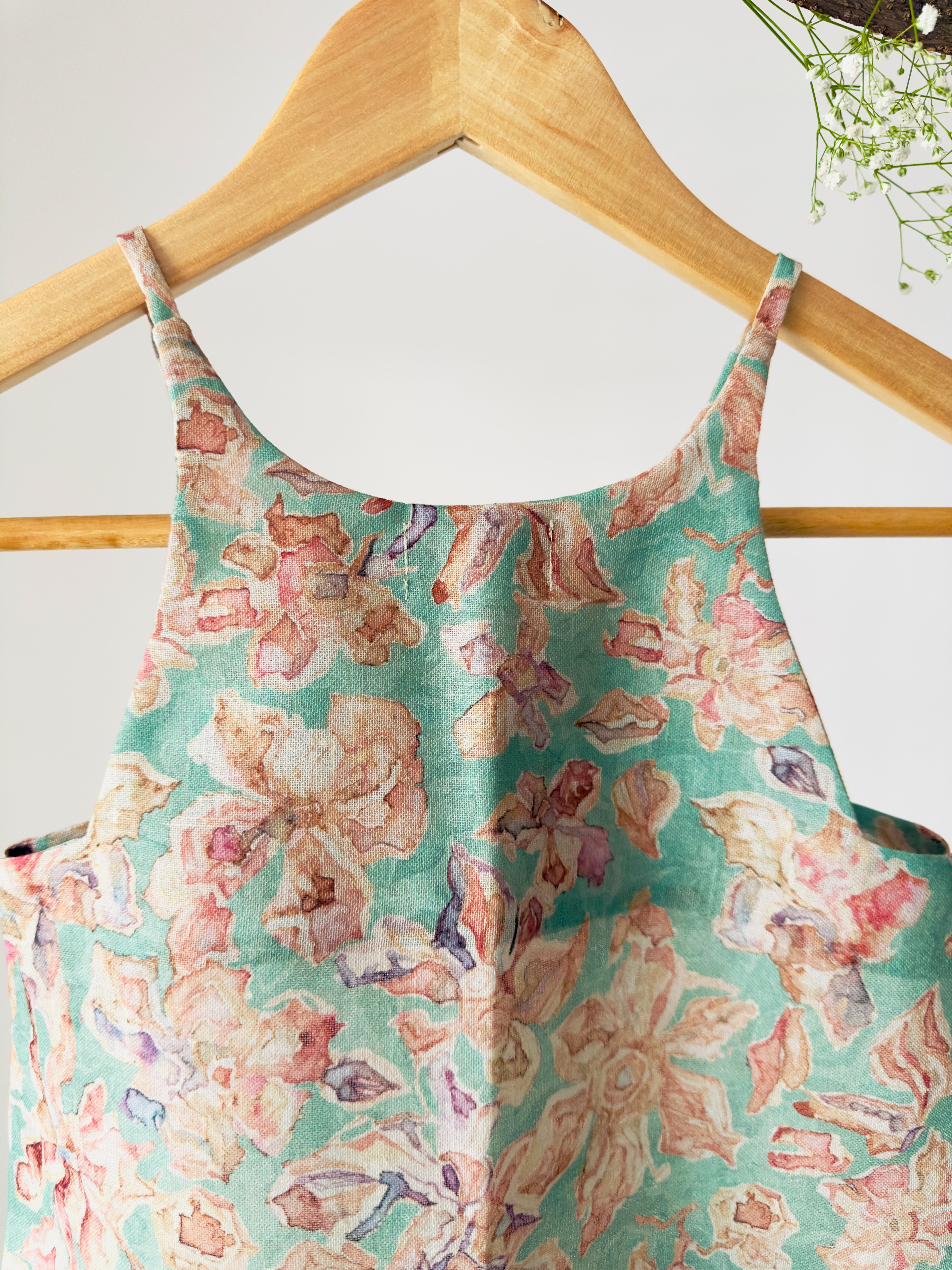 Blossom Teal Floral Cotton Co-ord Set