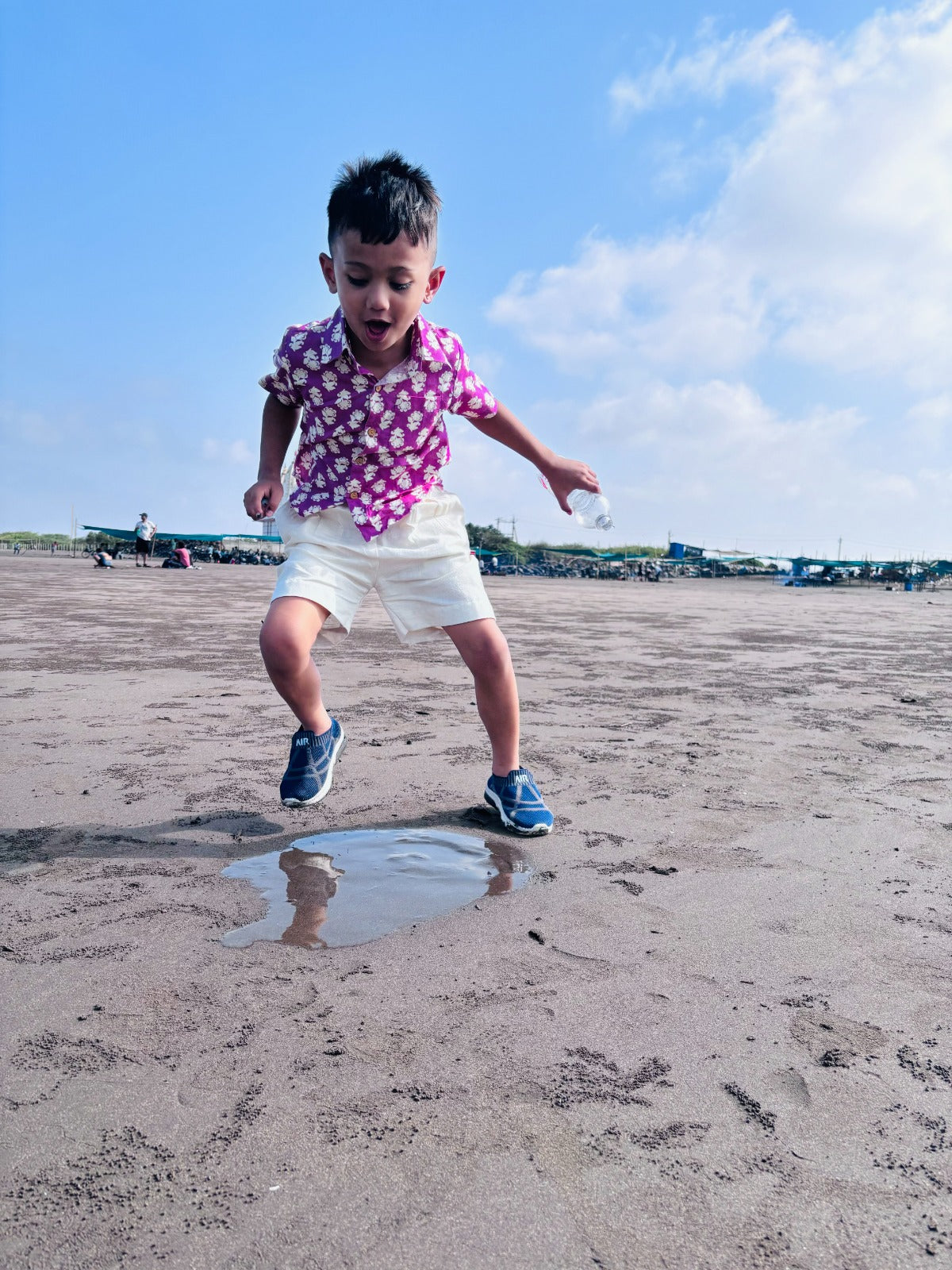 Sunny yellow boys co-ord set for summer