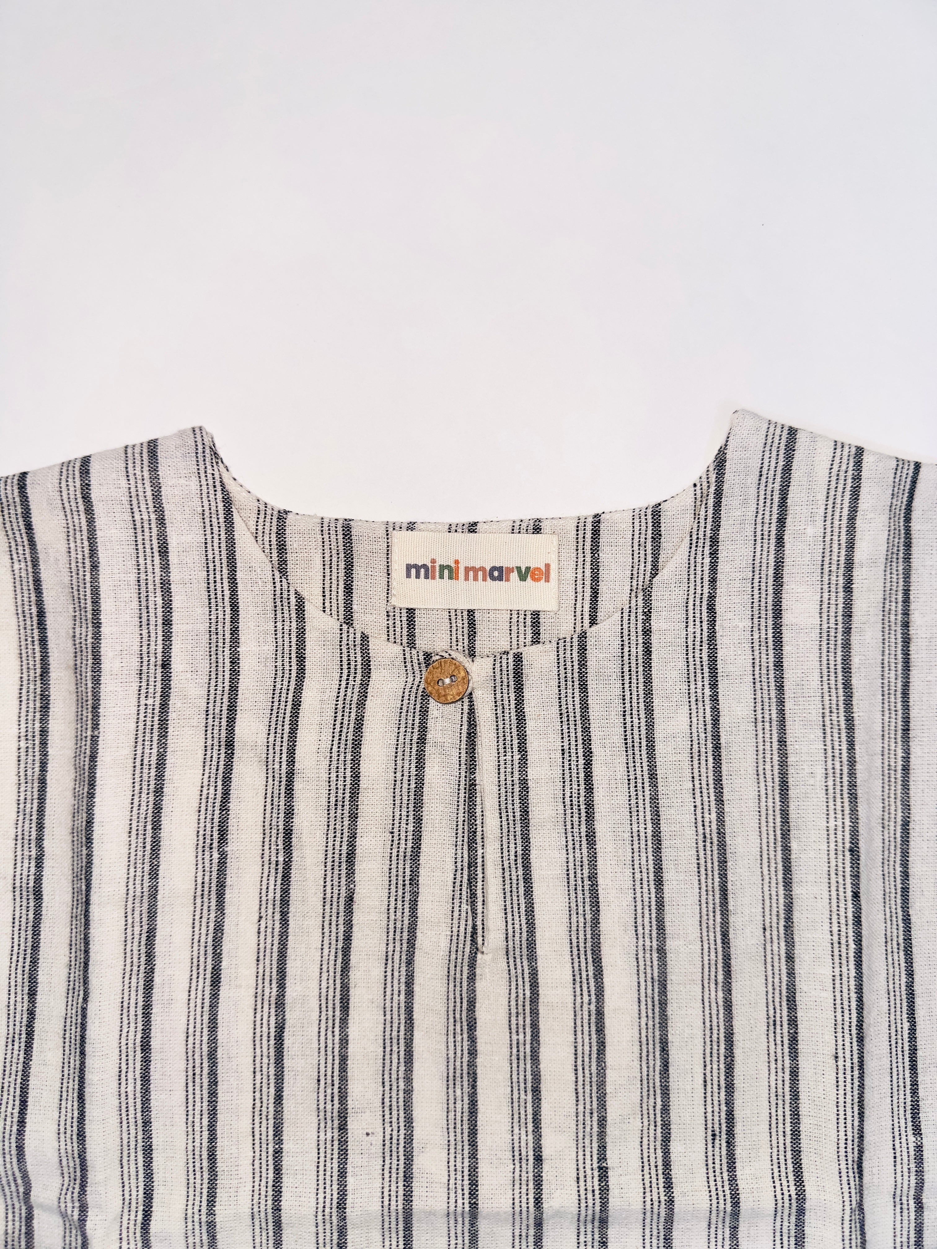 Cotton summer outfit for toddler boys