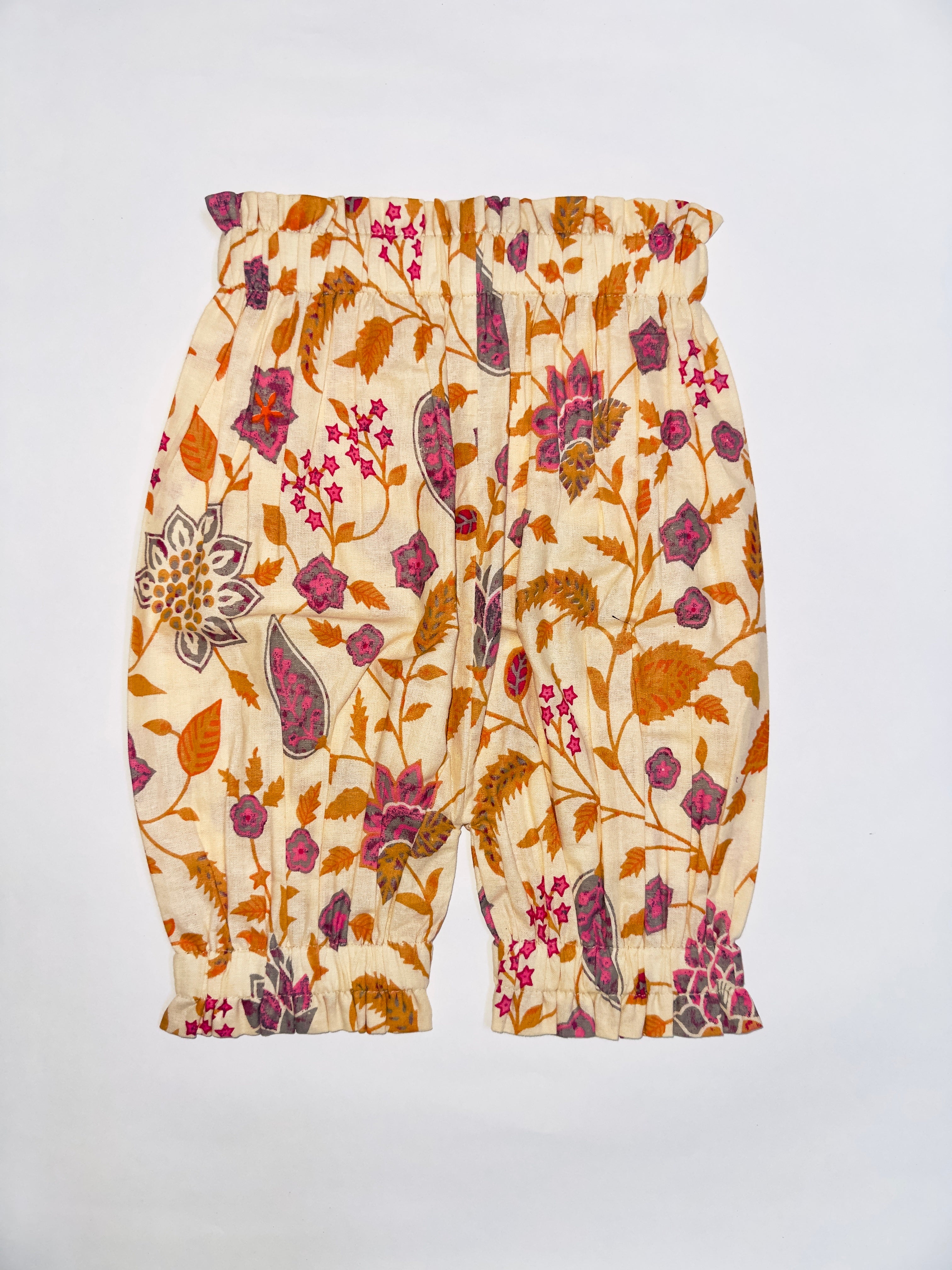 Stylish printed top and pant set for baby girls