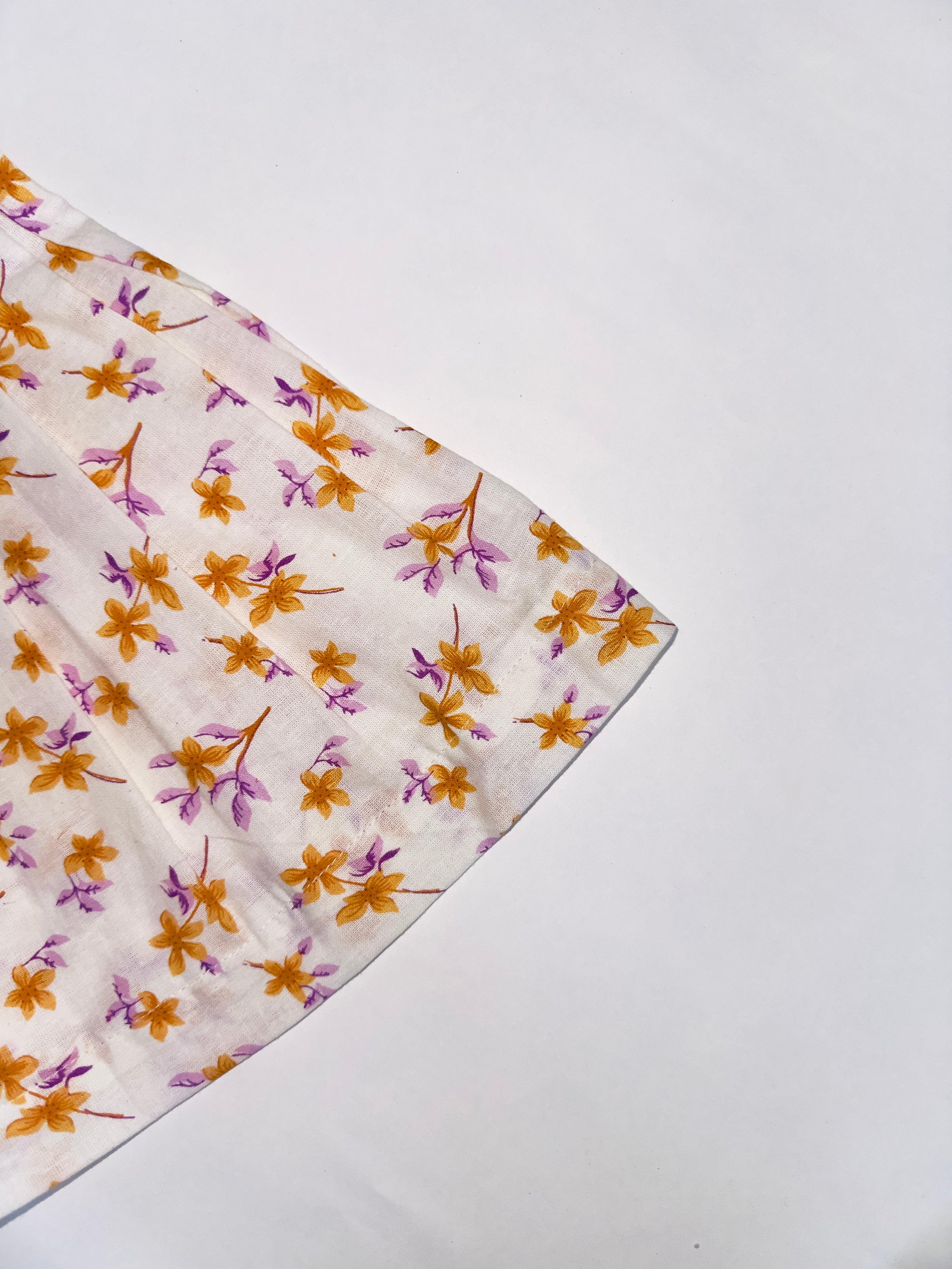 Mini Marvel girls top and bottom floral outfit