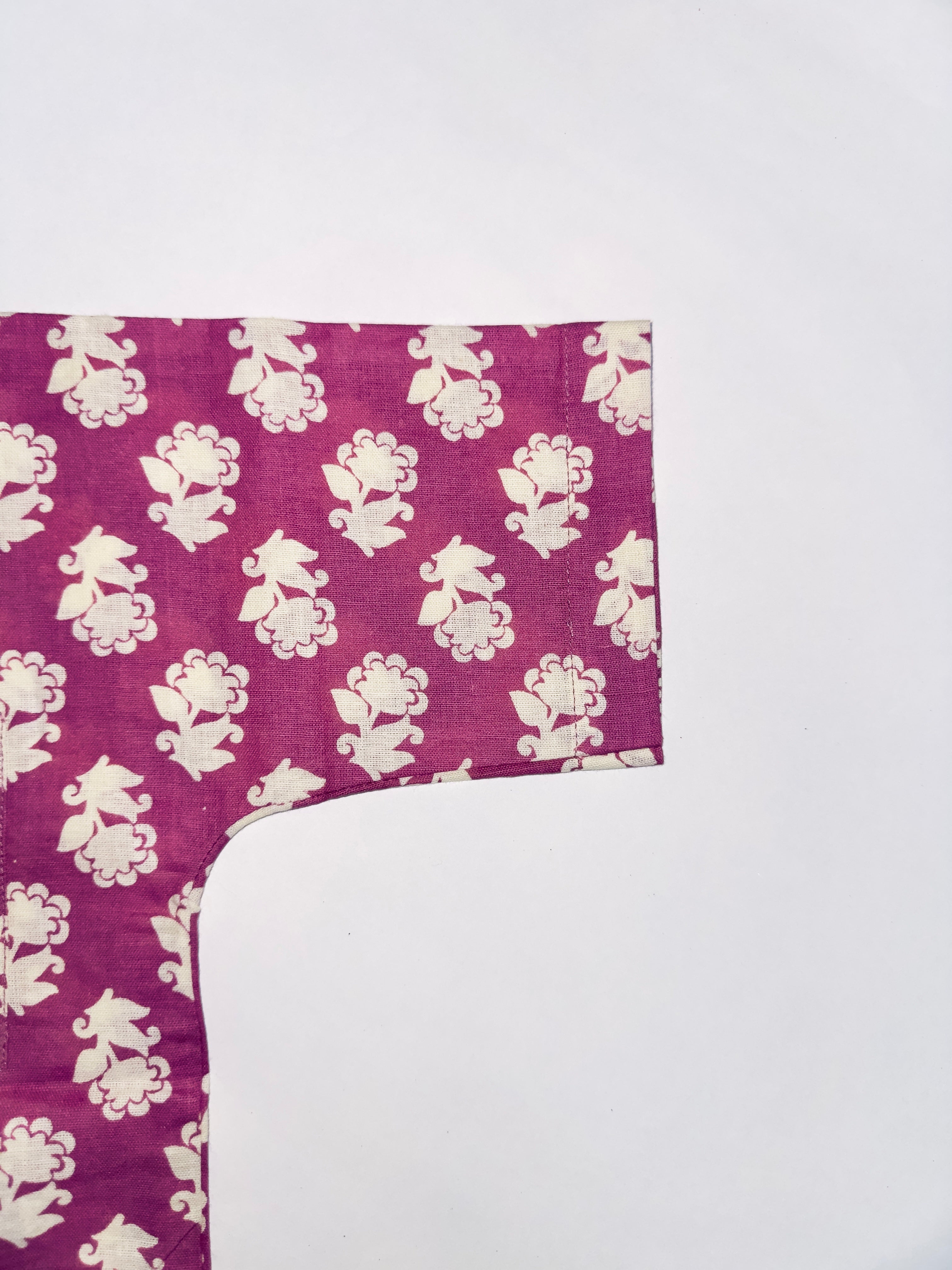 Heritage print boys cotton co-ord set