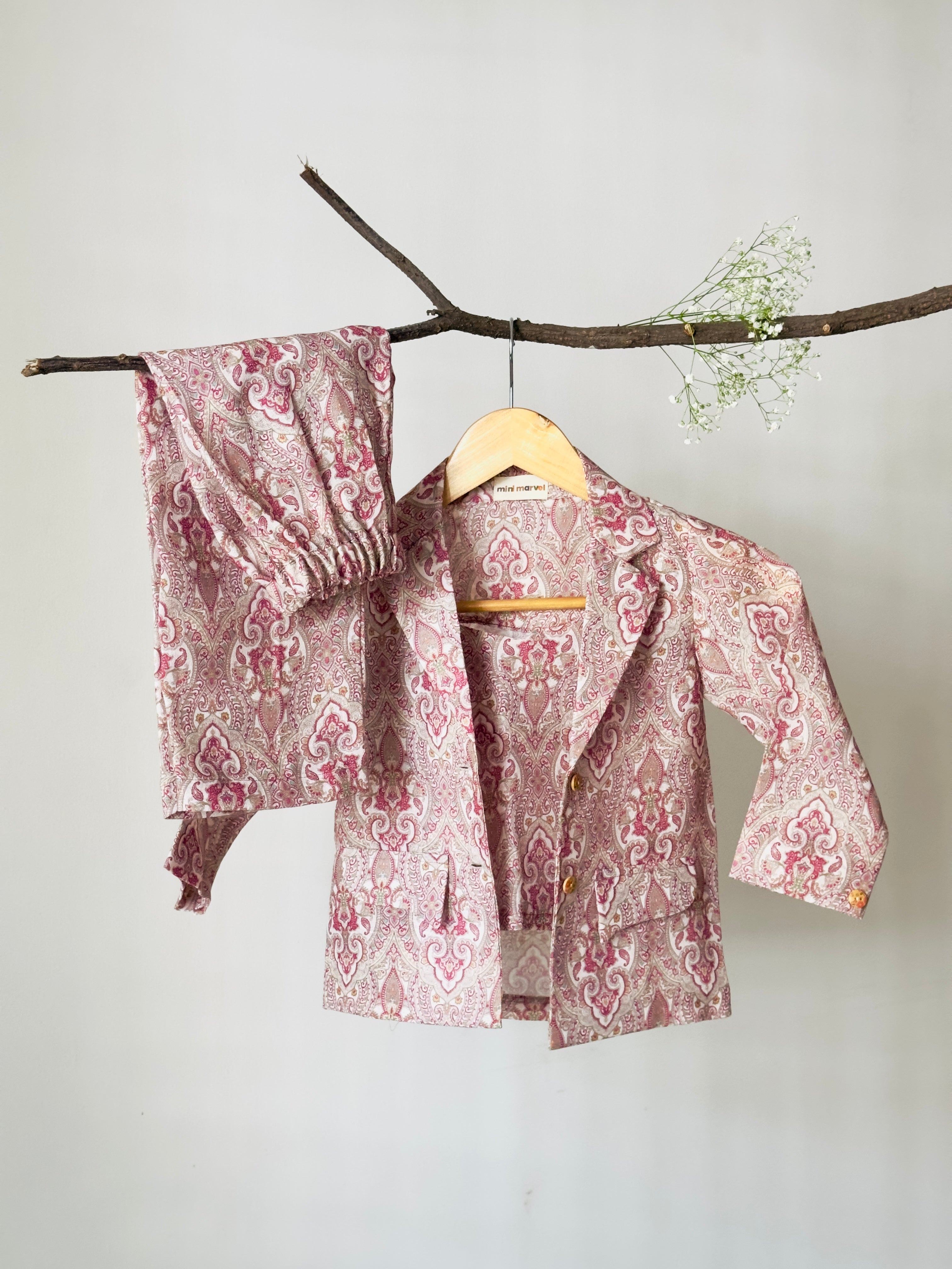 Floral Radiance 3-Piece Co-ord Set