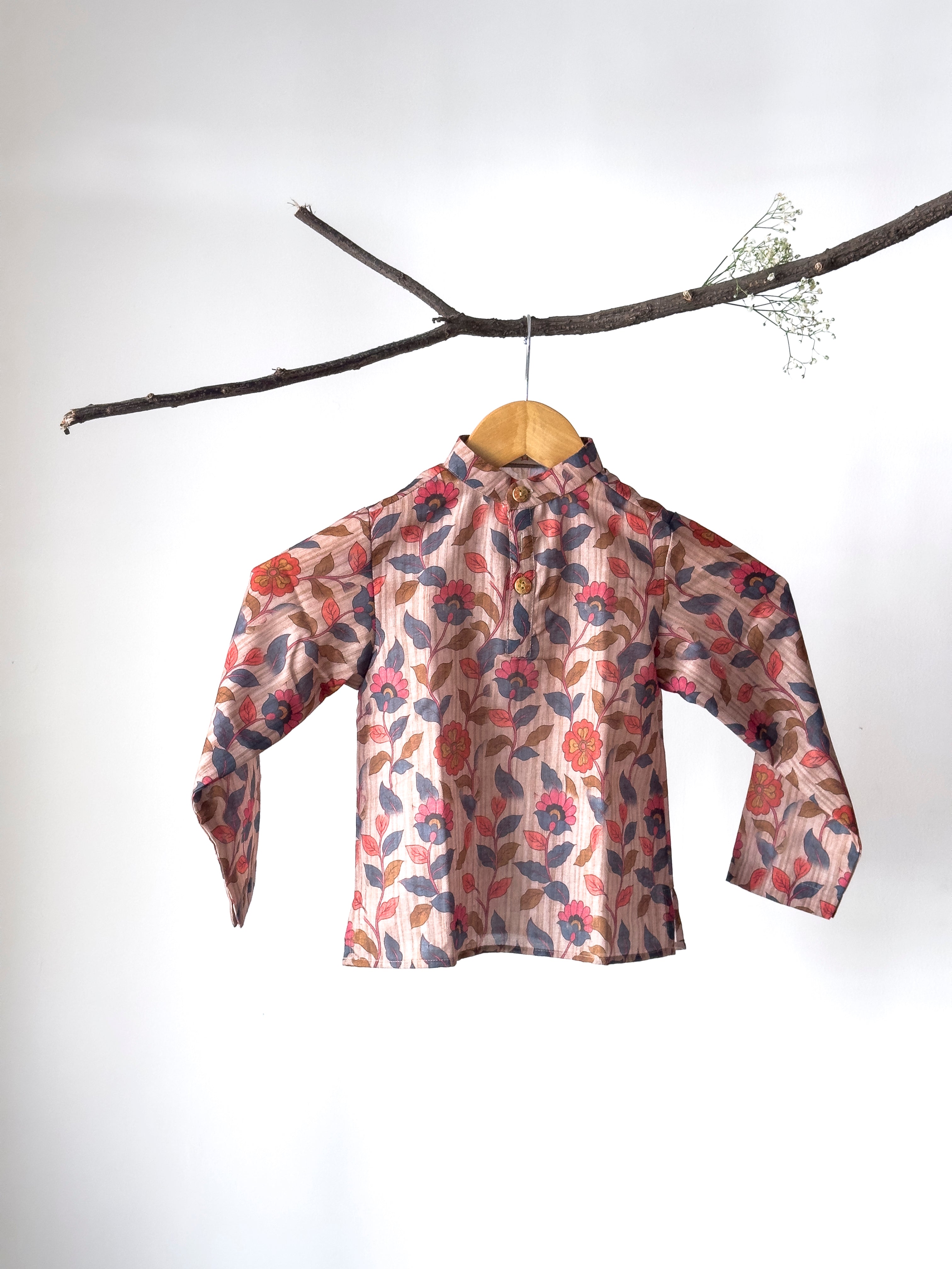 Rustic Bloom Floral Kurta Set