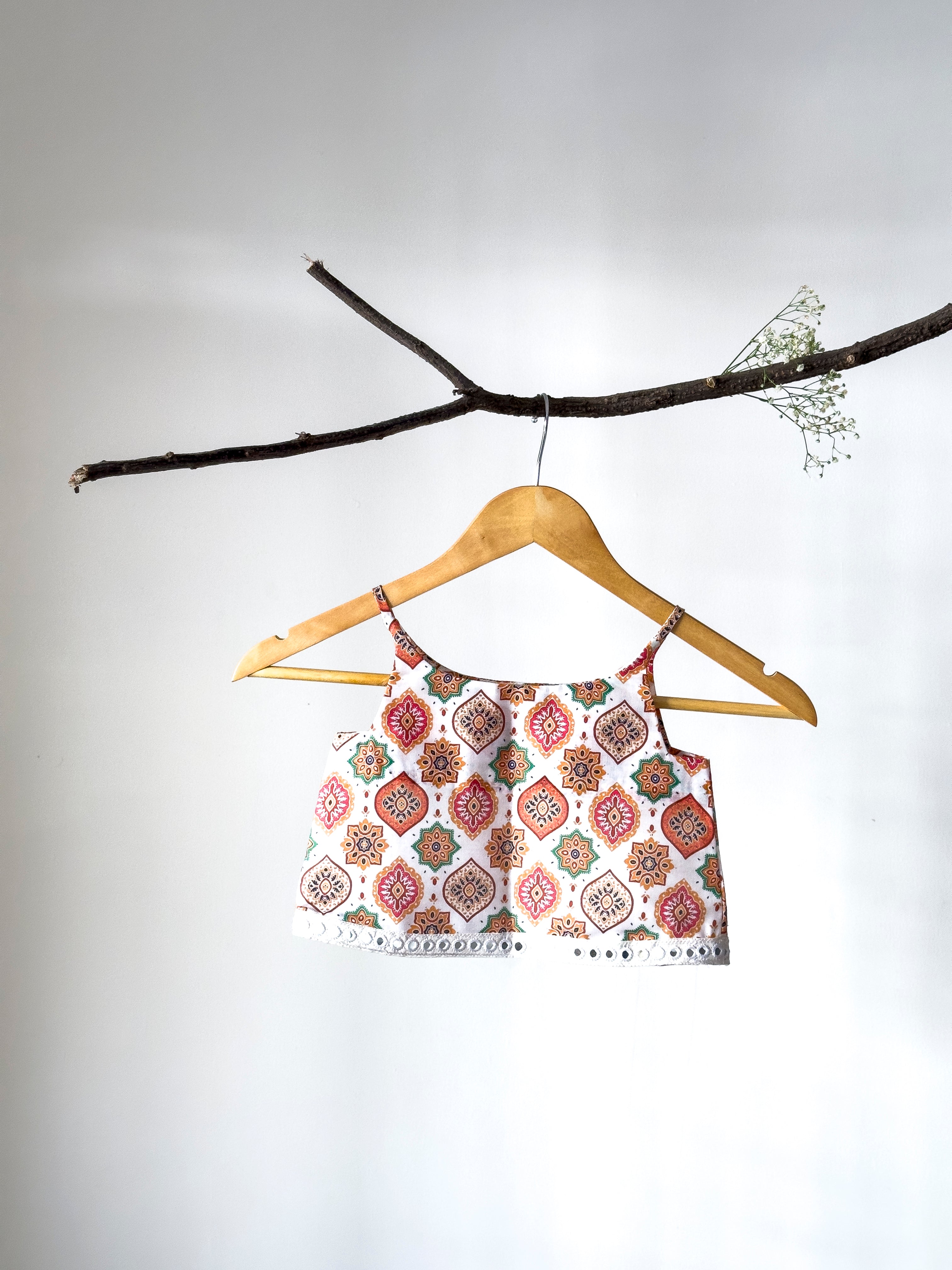 Meher Mosaic Cotton Co-ord Set