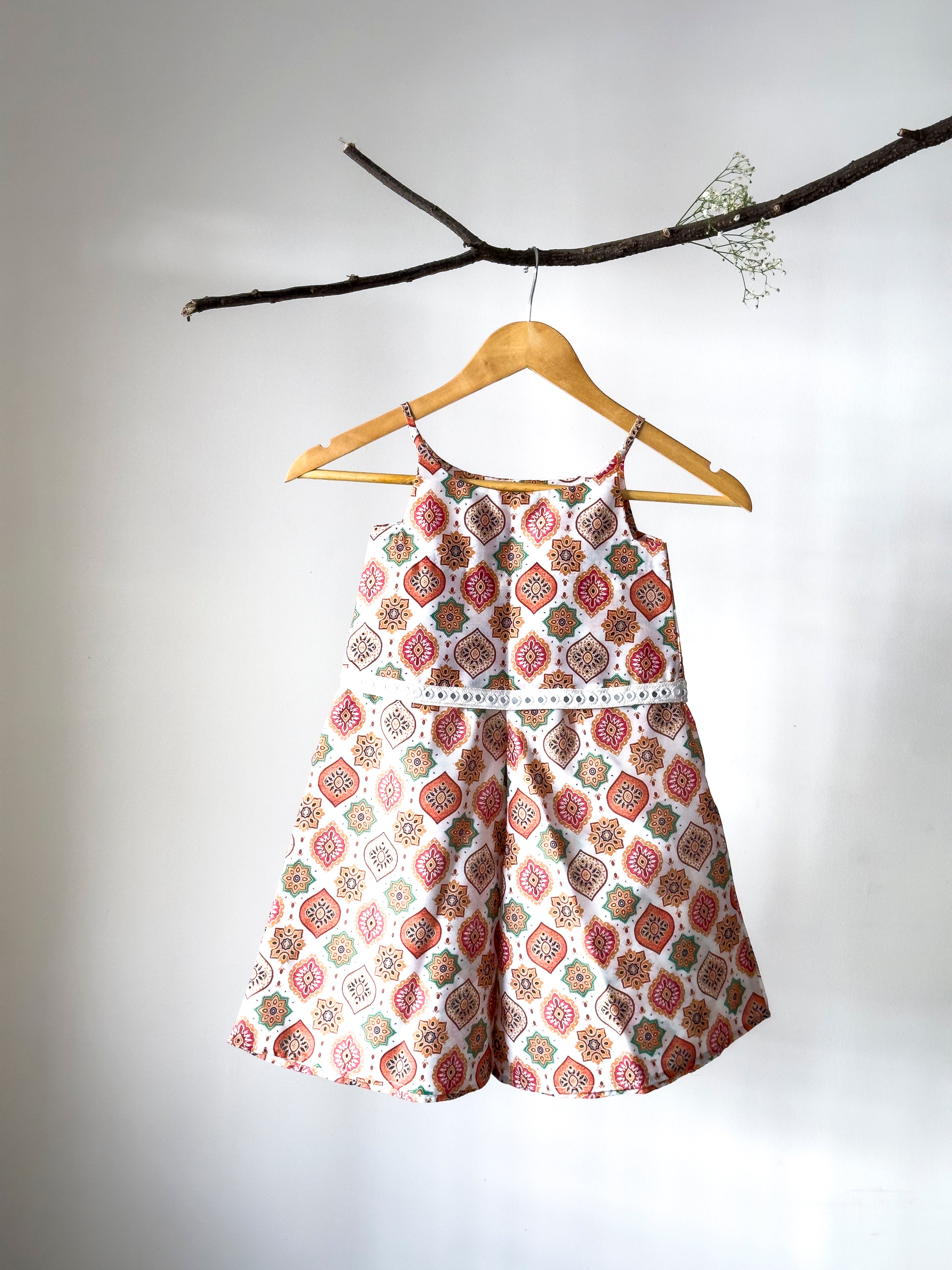 Meher Mosaic Cotton Co-ord Set