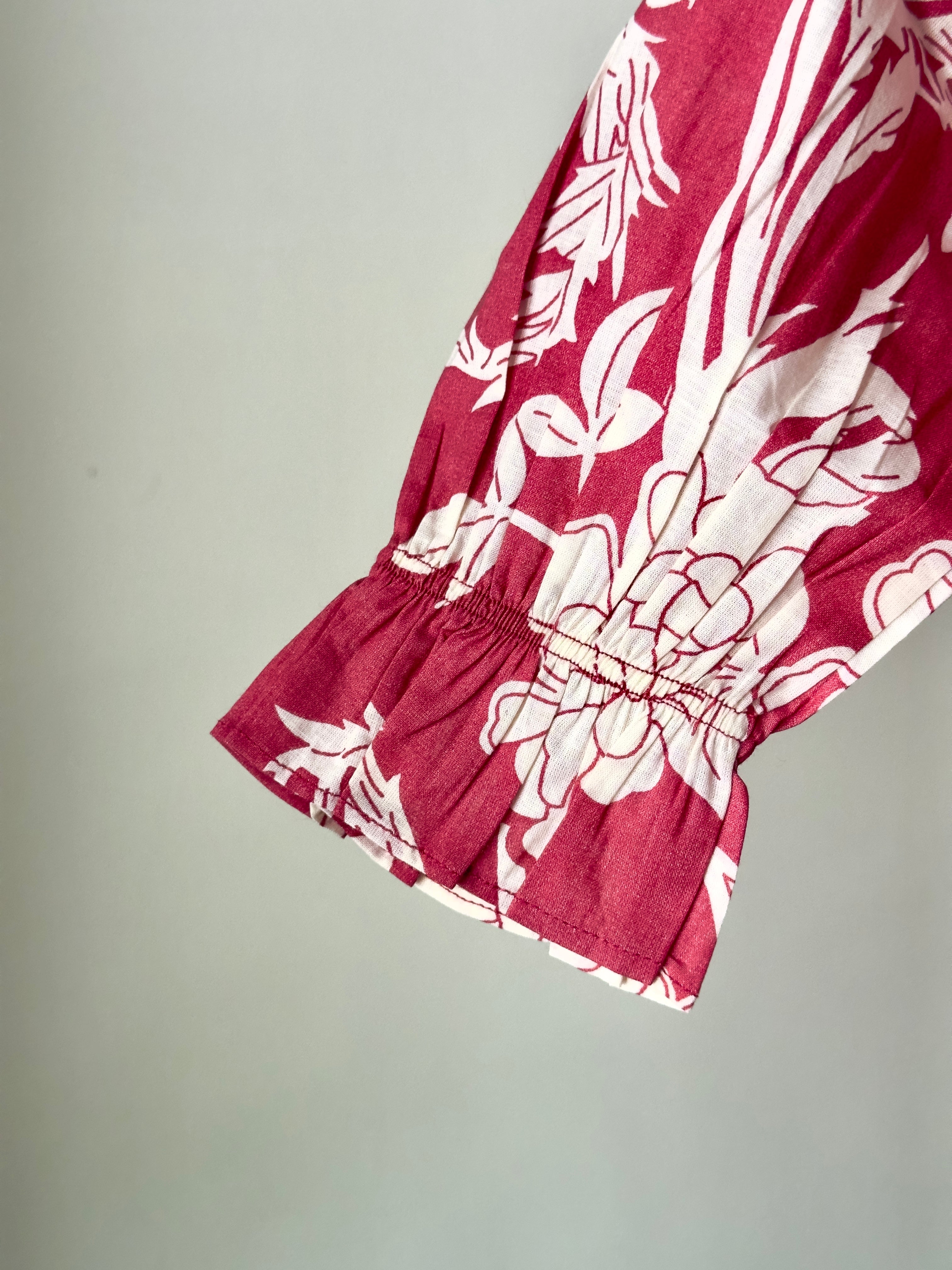 Cute baby girl co-ord set with printed top and pants