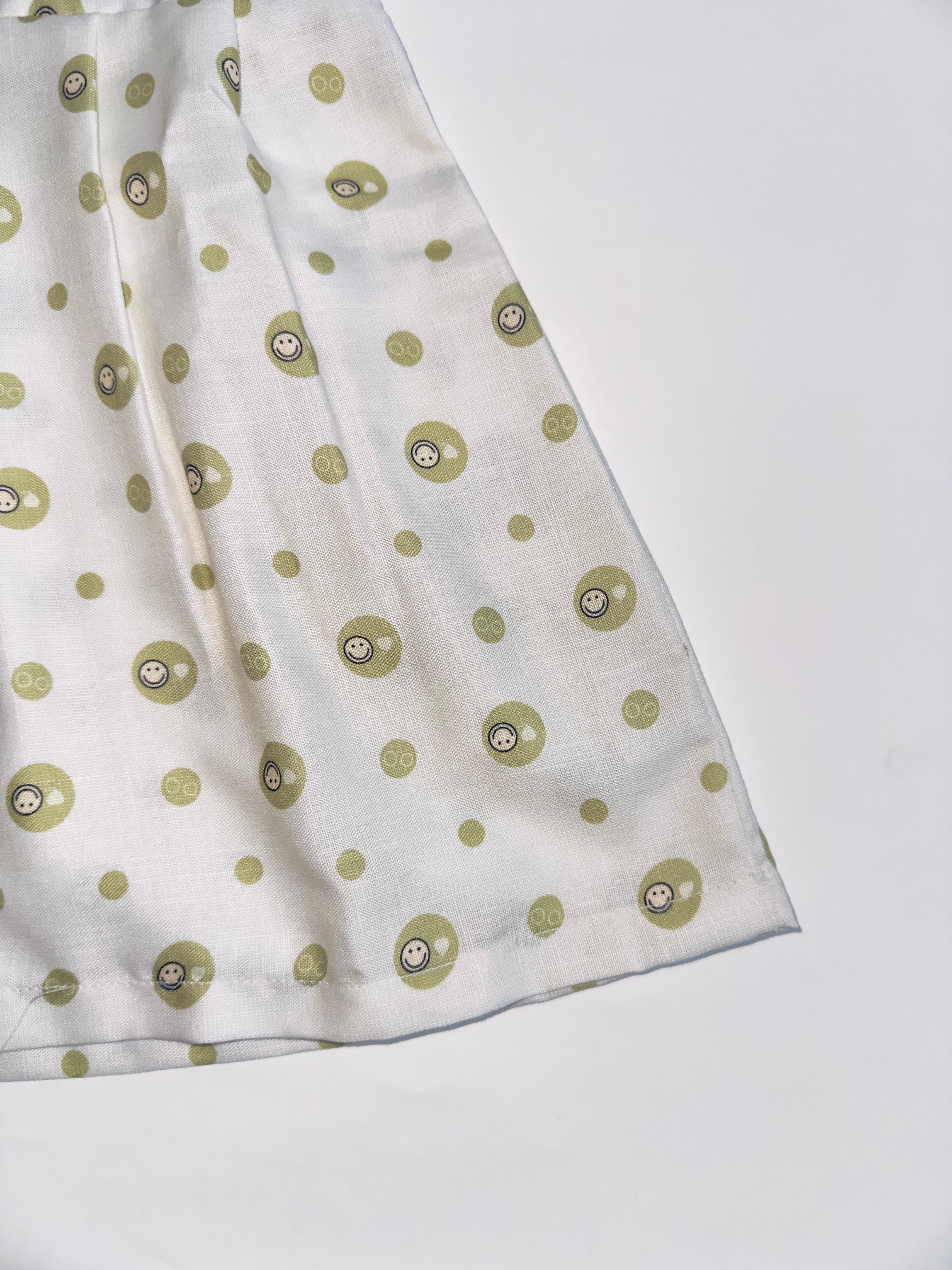 Polka Petals Dress for Baby Girls with Vibrant Polka Dots, cotton and Sleeveless.